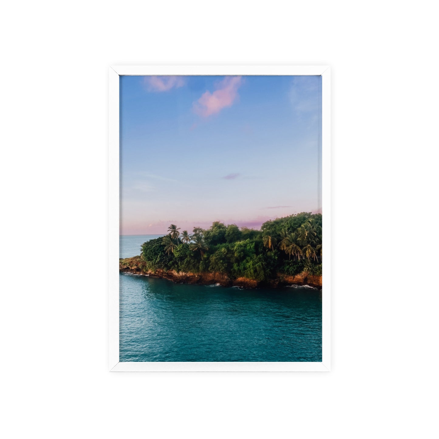 Poster Sunset Palmtrees