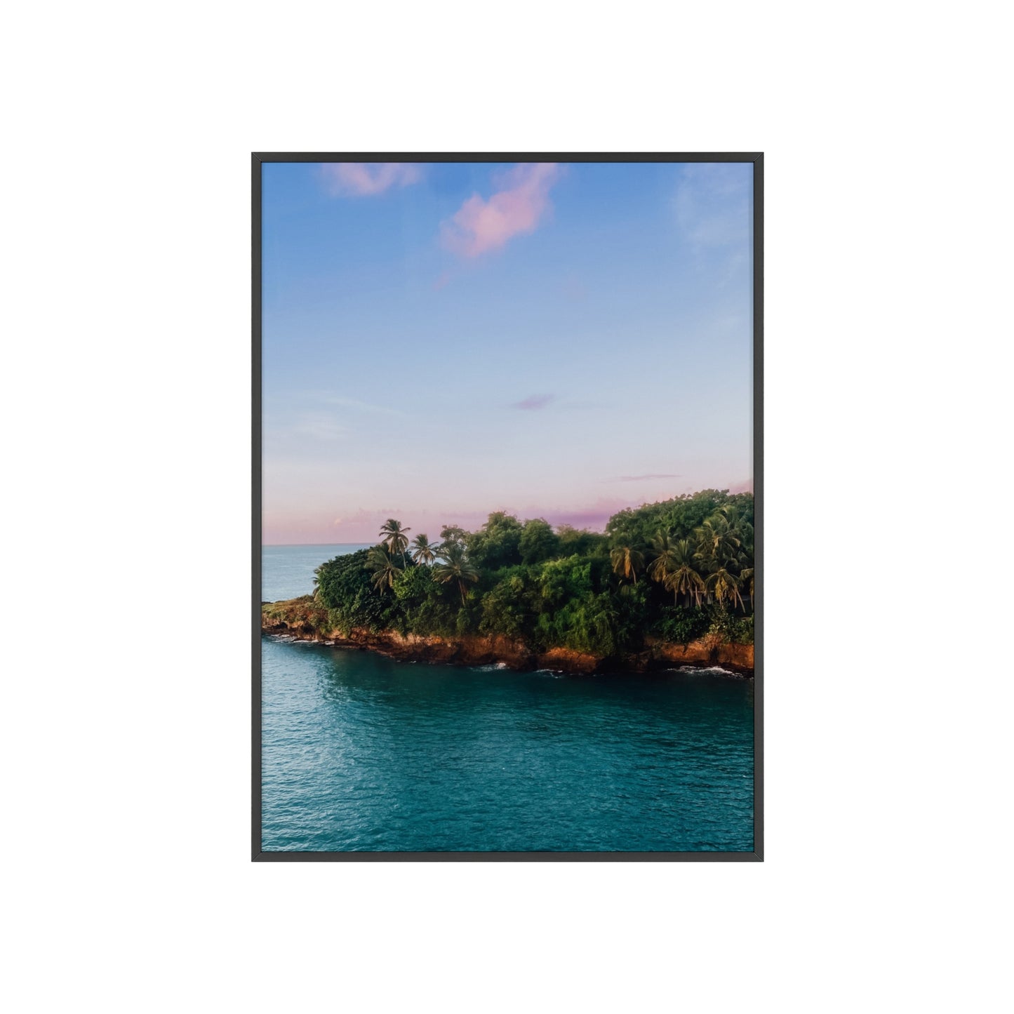 Poster Sunset Palmtrees