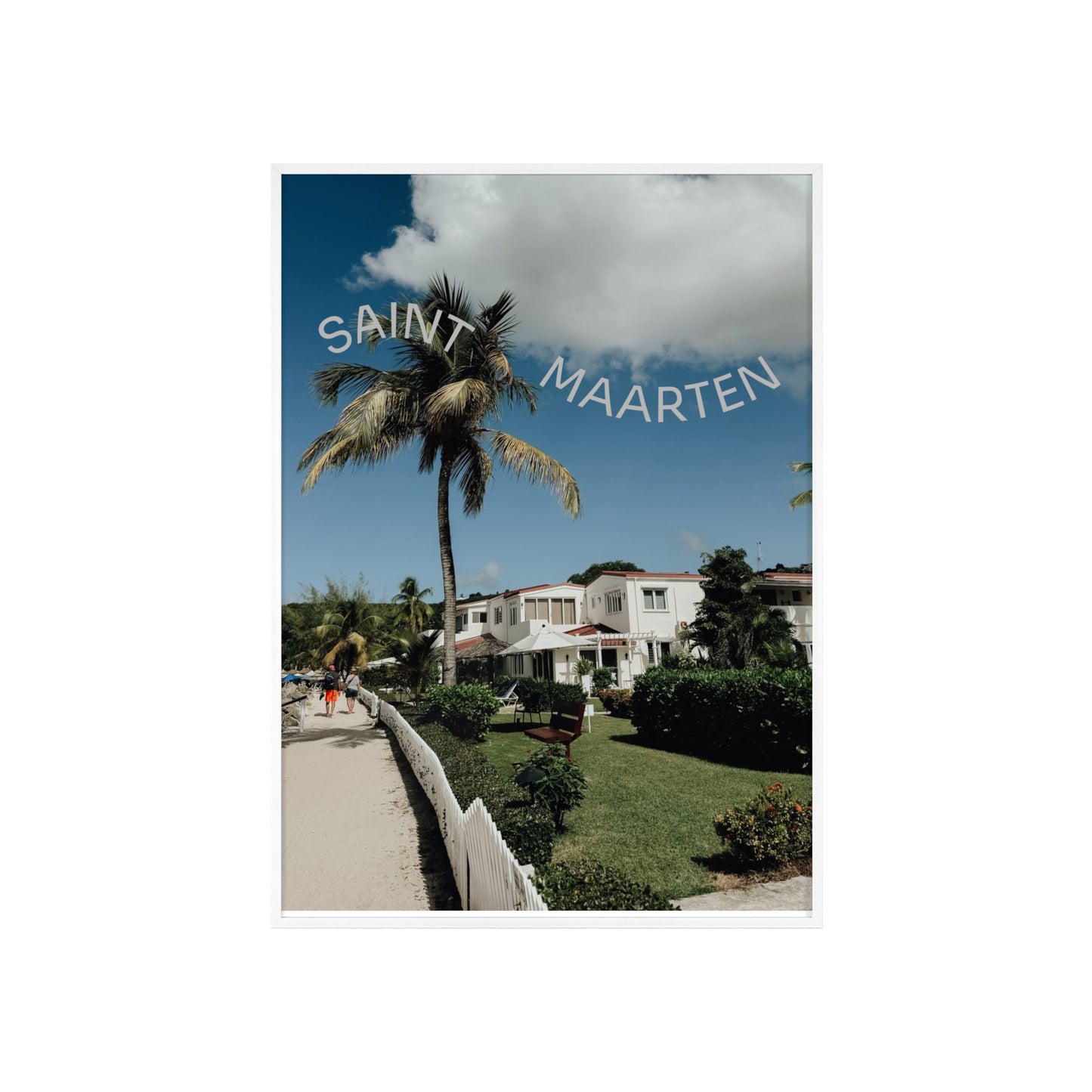 St Maarten Wandposter