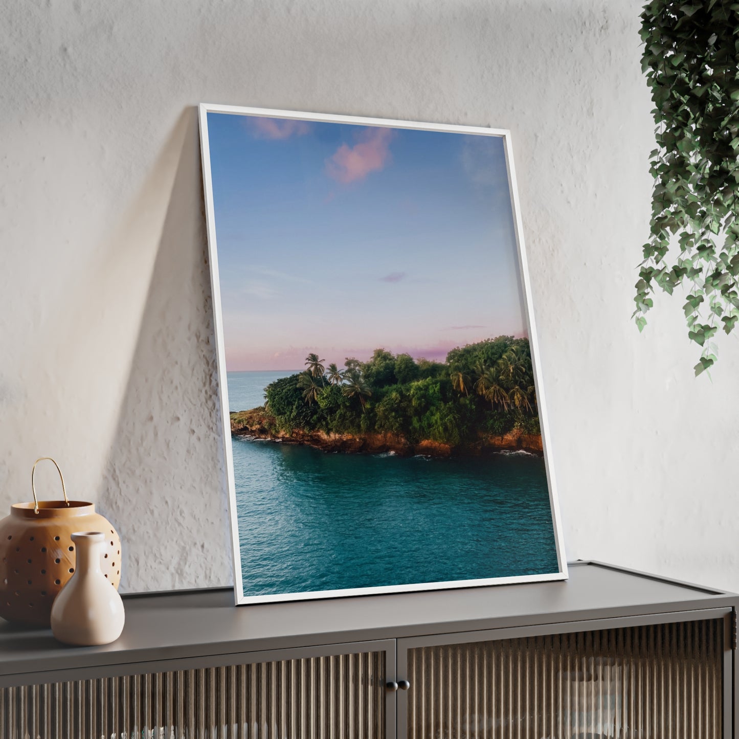 Poster Sunset Palmtrees