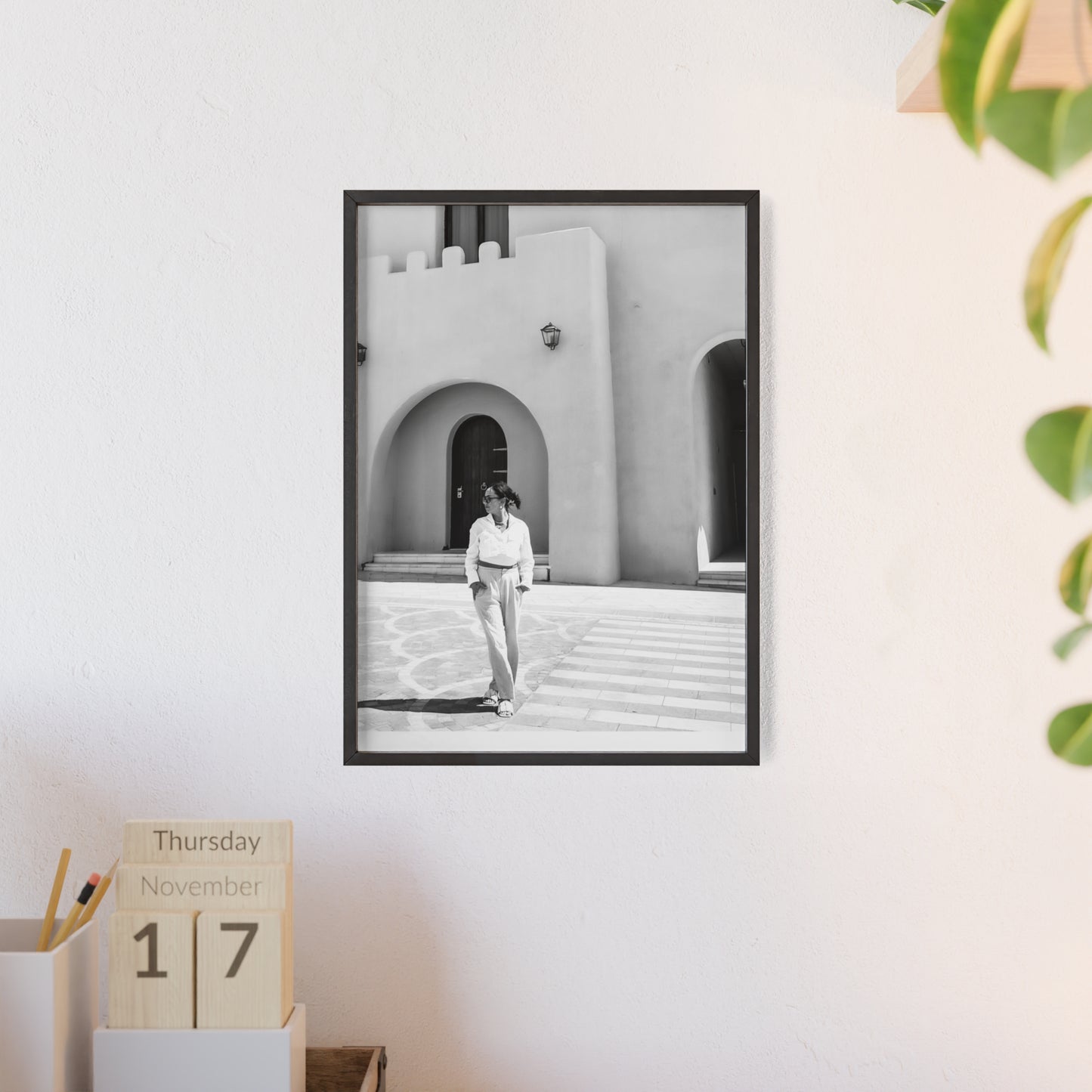 Wandposter - Me in Doha, Qatar