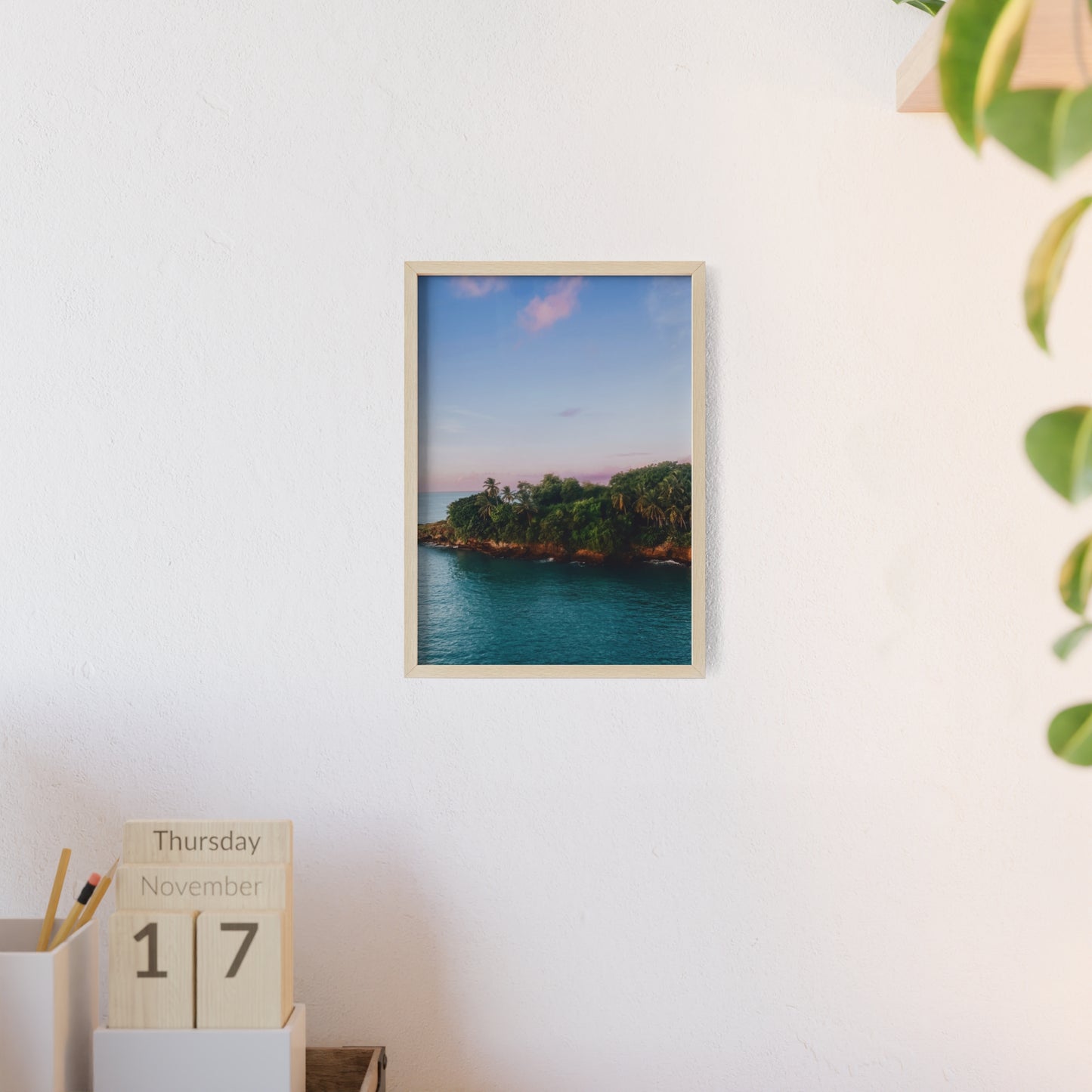 Poster Sunset Palmtrees