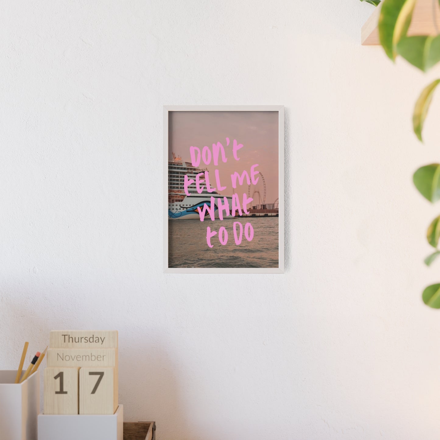 AIDAprima & "don't tell me what to do"