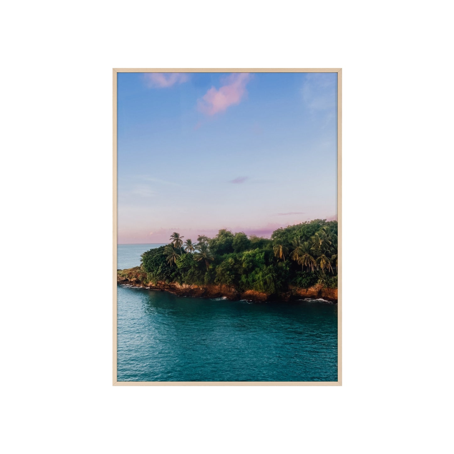 Poster Sunset Palmtrees