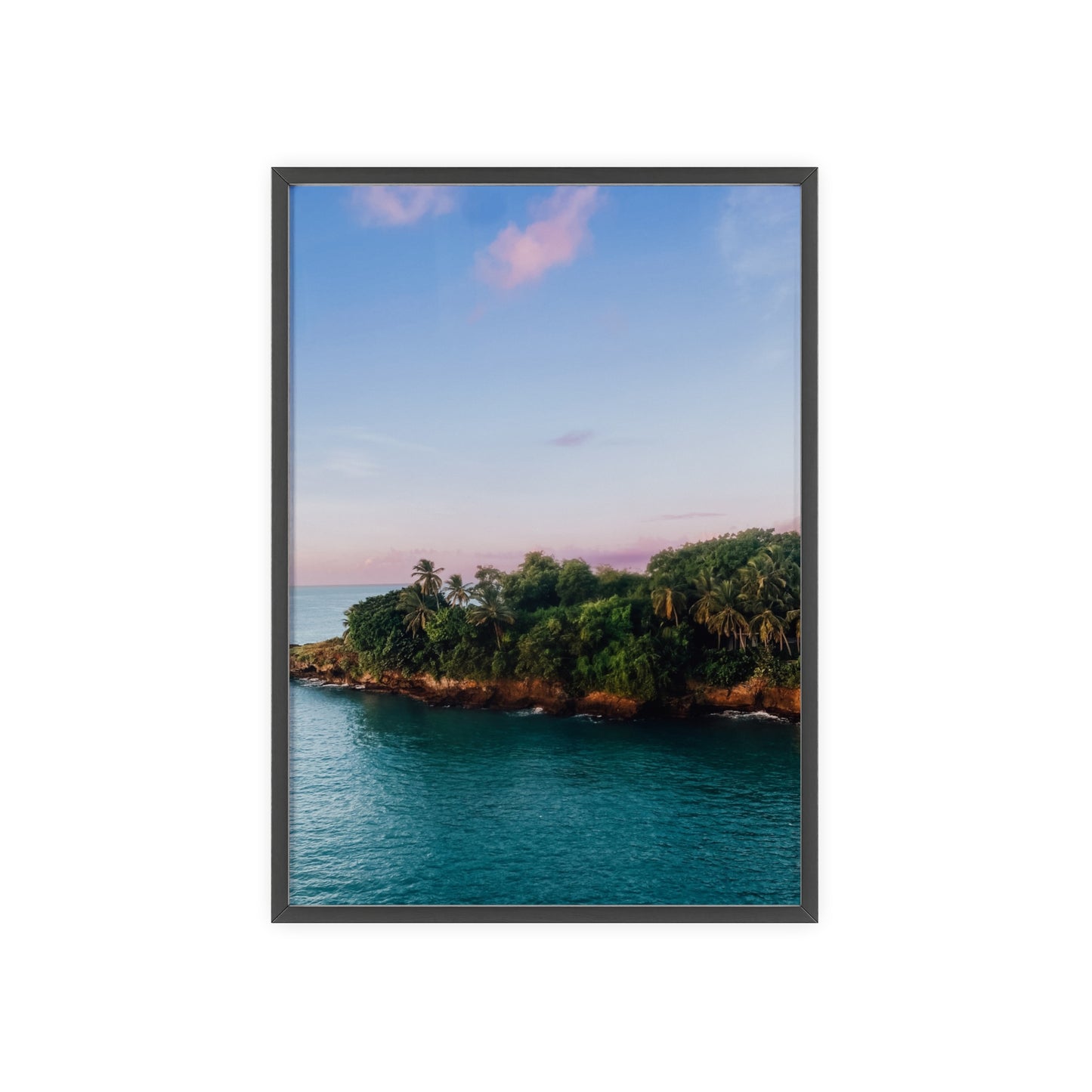 Poster Sunset Palmtrees
