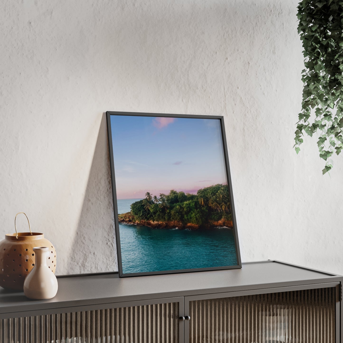Poster Sunset Palmtrees