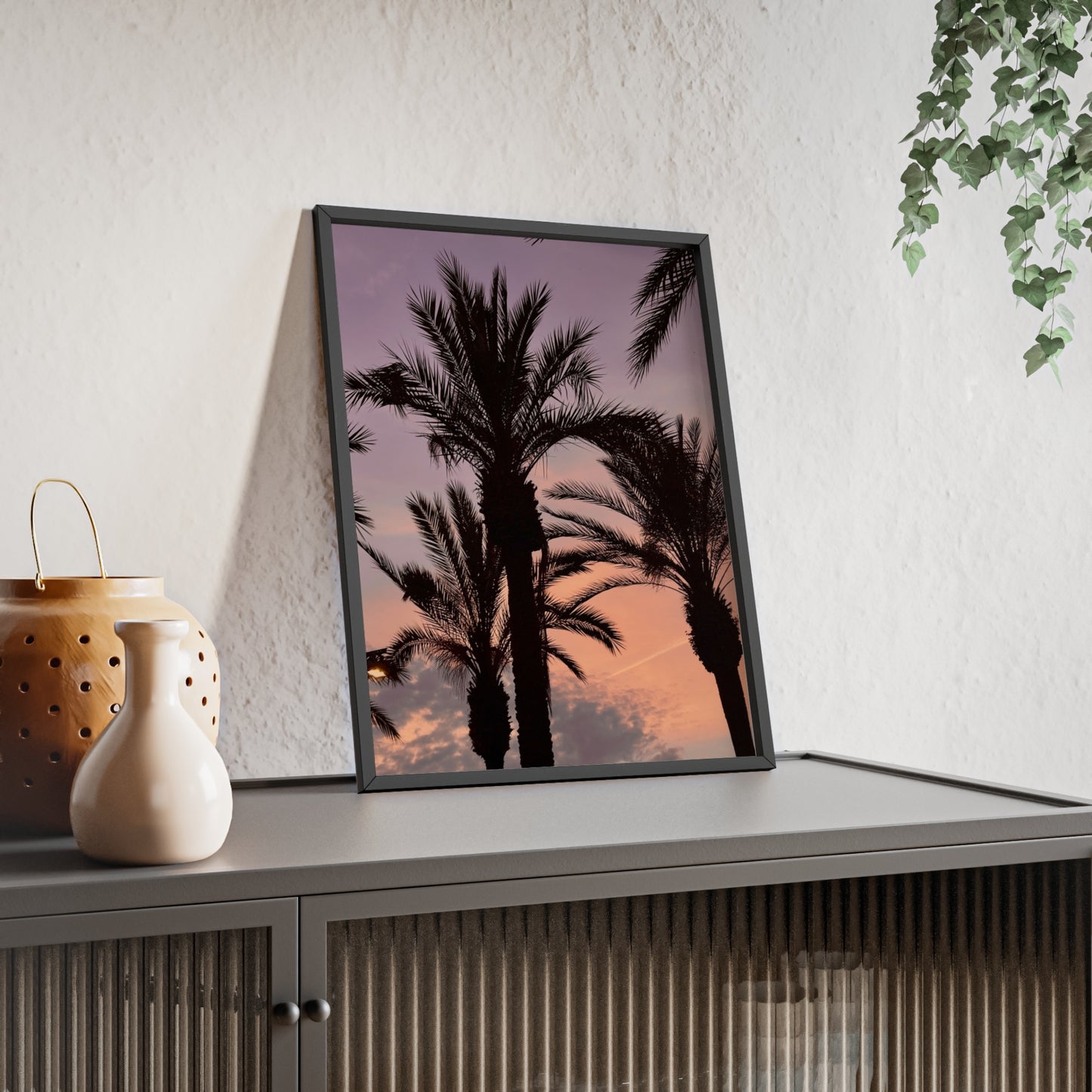 Palmen & Sonnenuntergang auf Mallorca