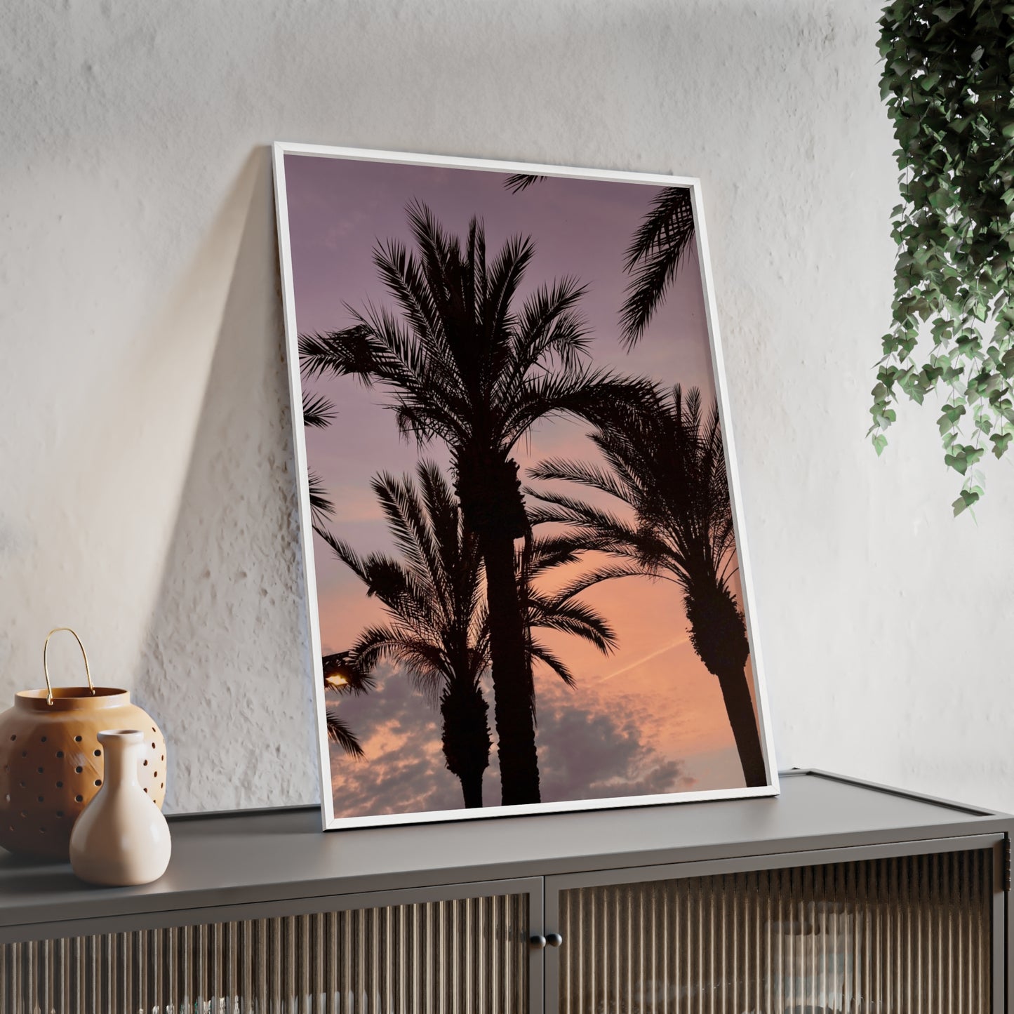 Palmen & Sonnenuntergang auf Mallorca