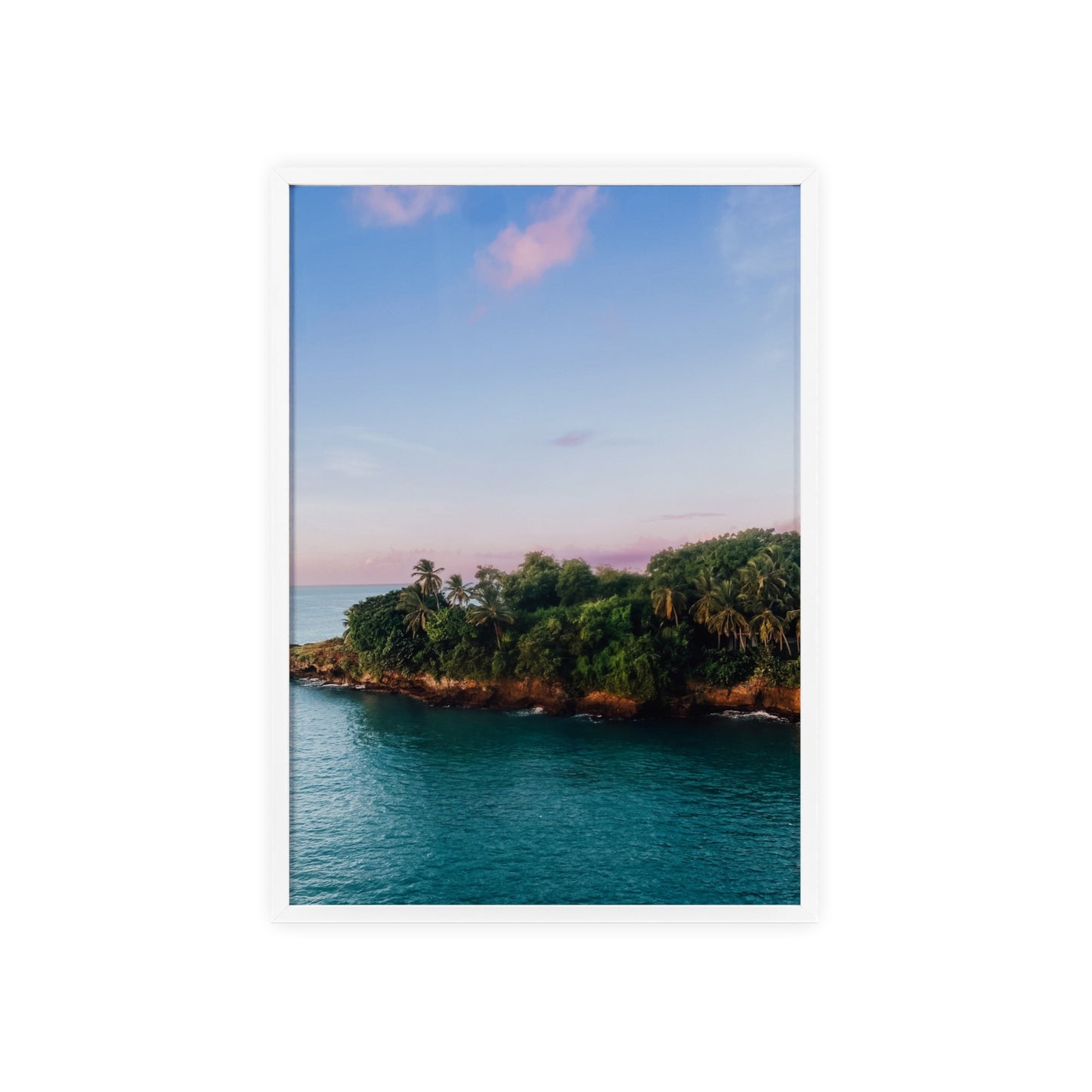 Poster Sunset Palmtrees