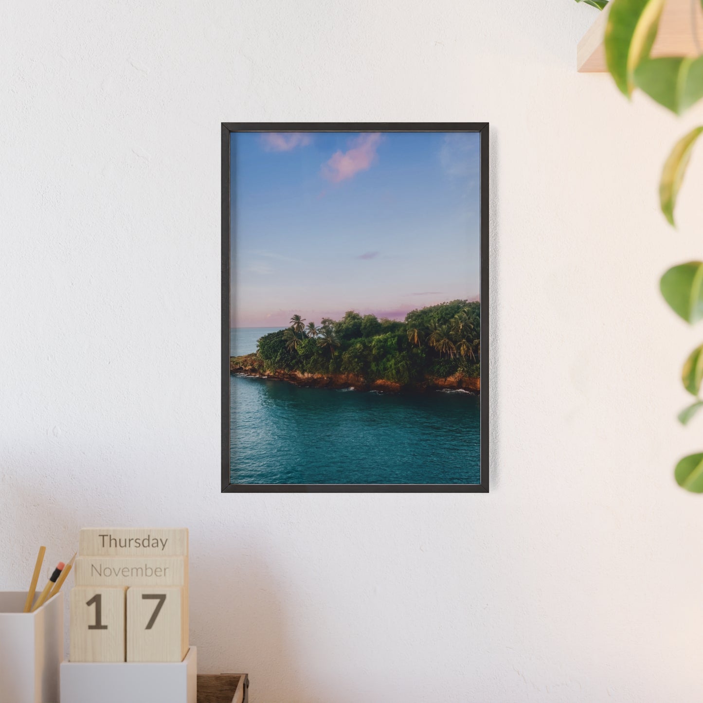 Poster Sunset Palmtrees