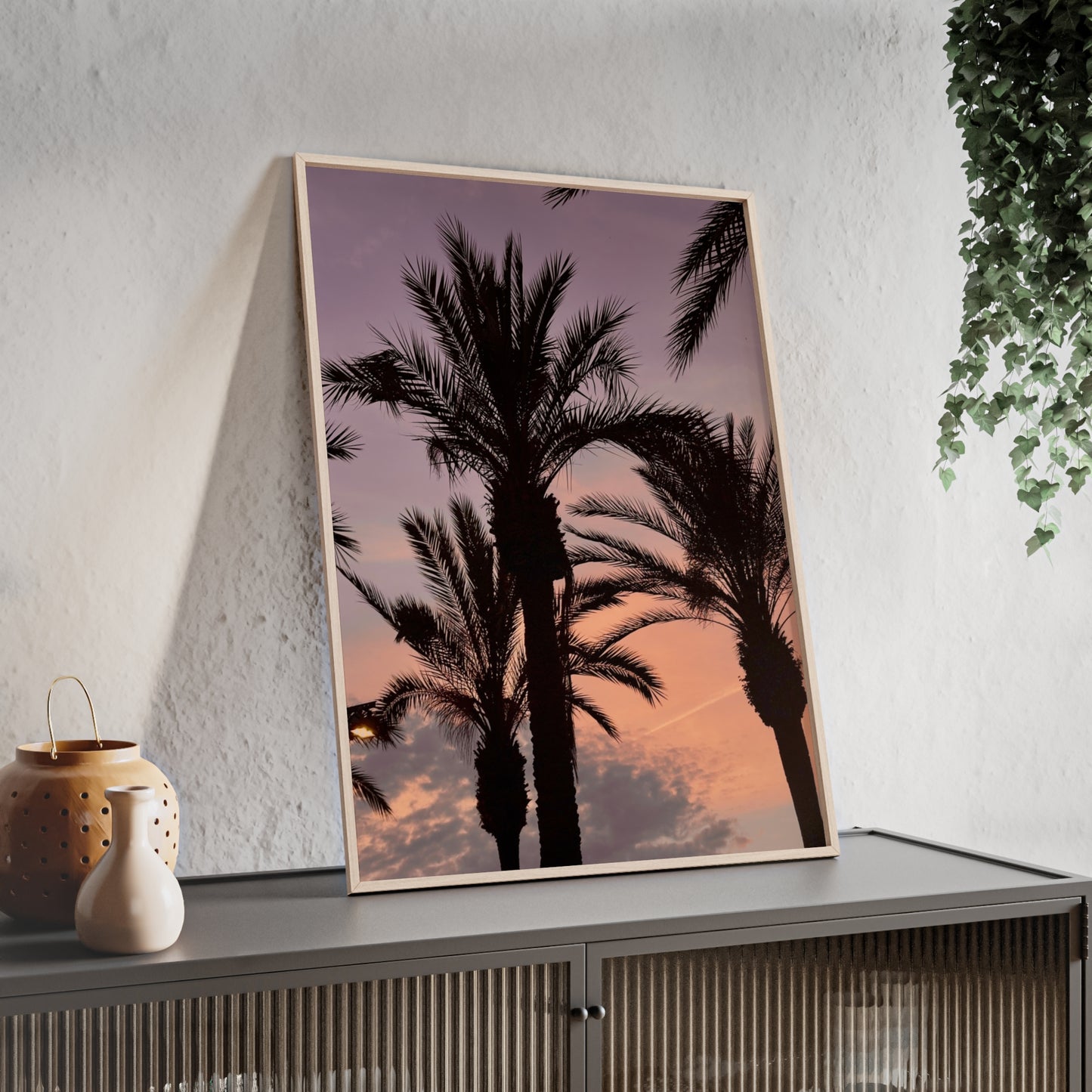 Palmen & Sonnenuntergang auf Mallorca