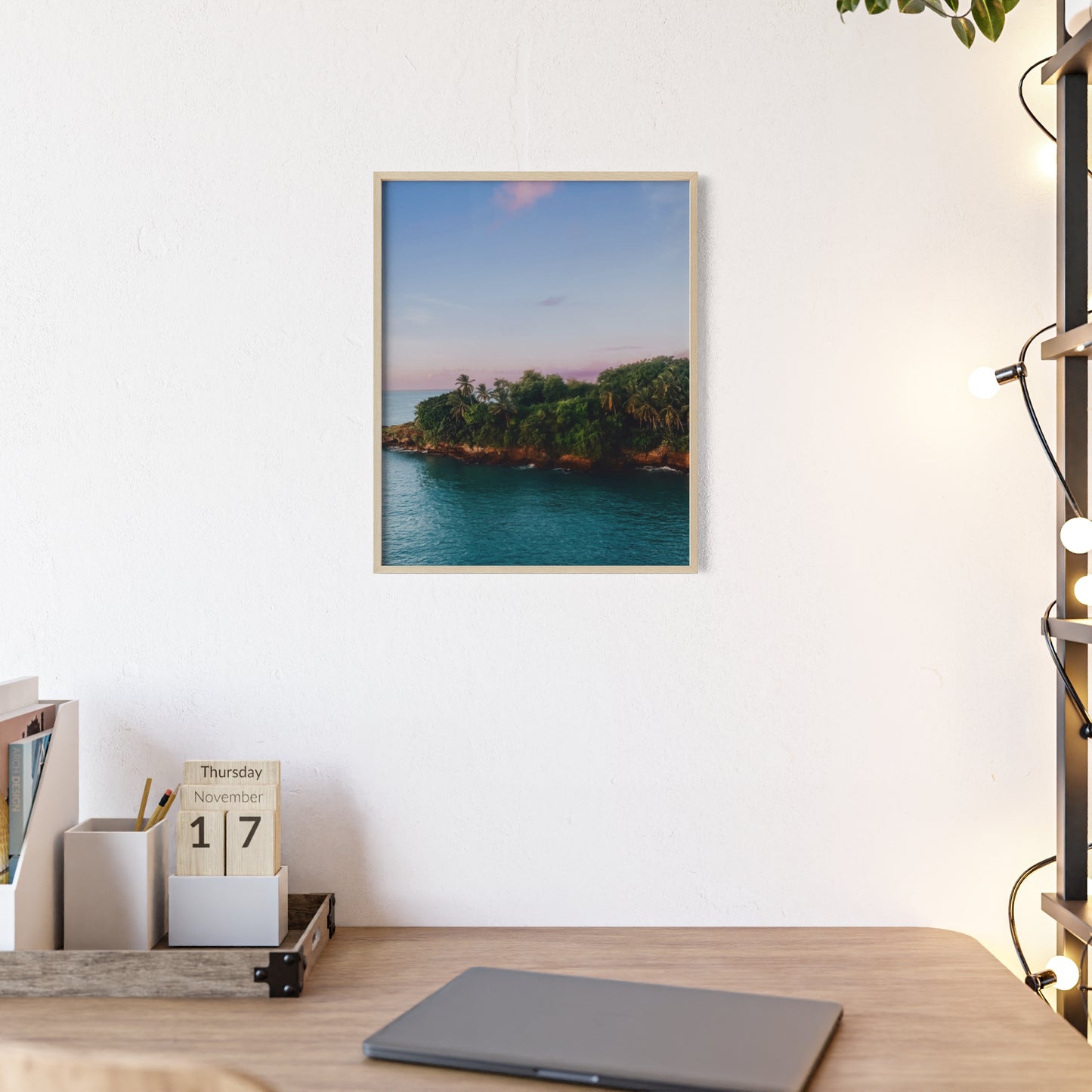 Poster Sunset Palmtrees