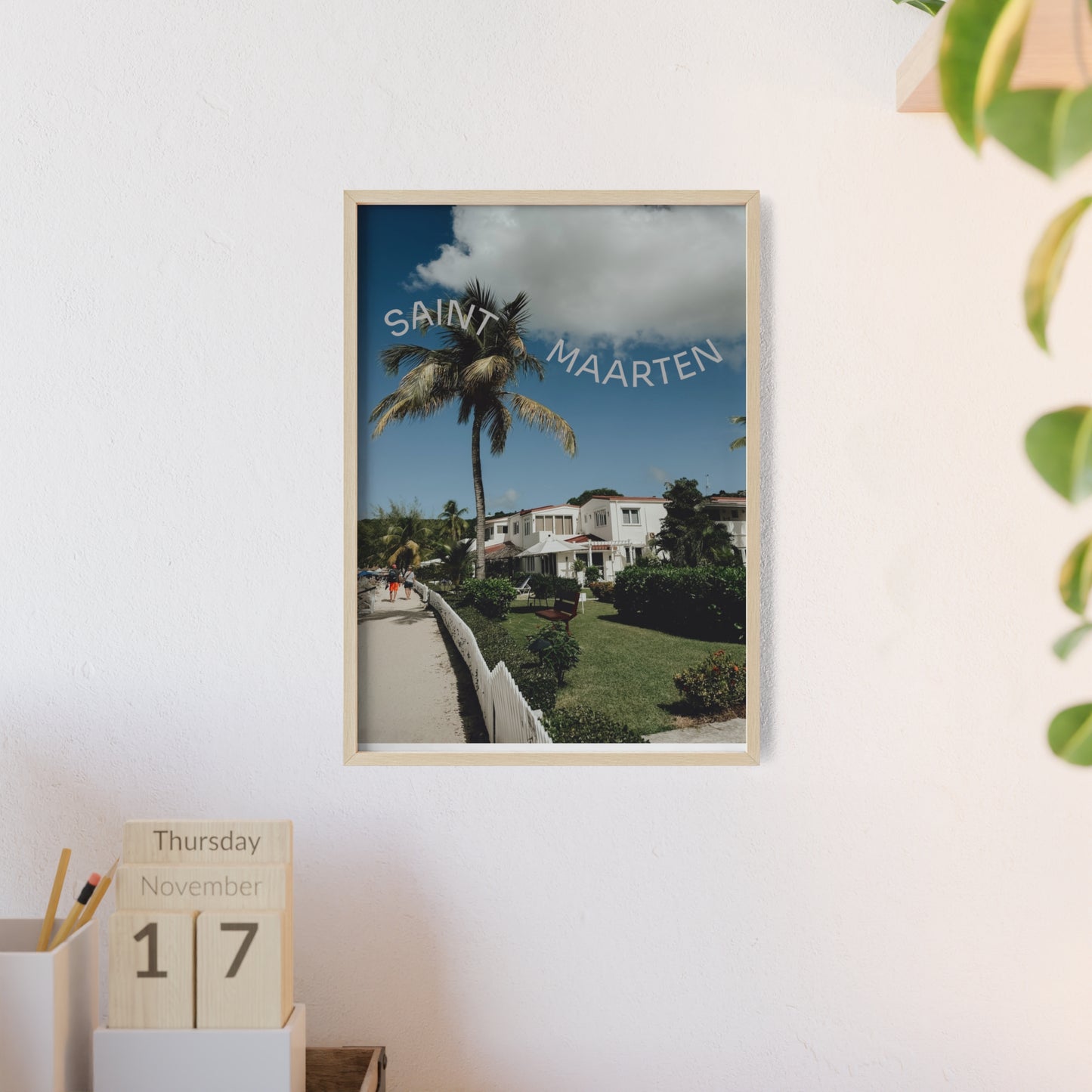 St Maarten Wandposter