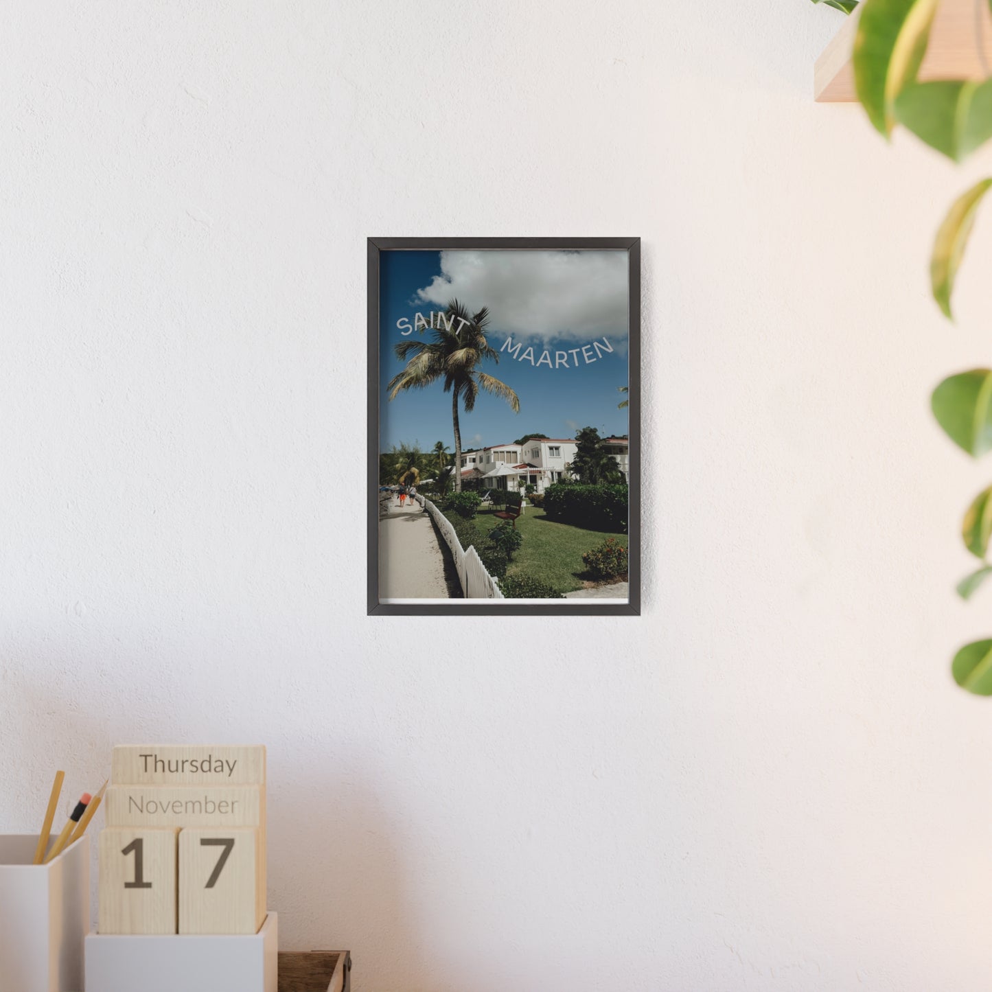 St Maarten Wandposter