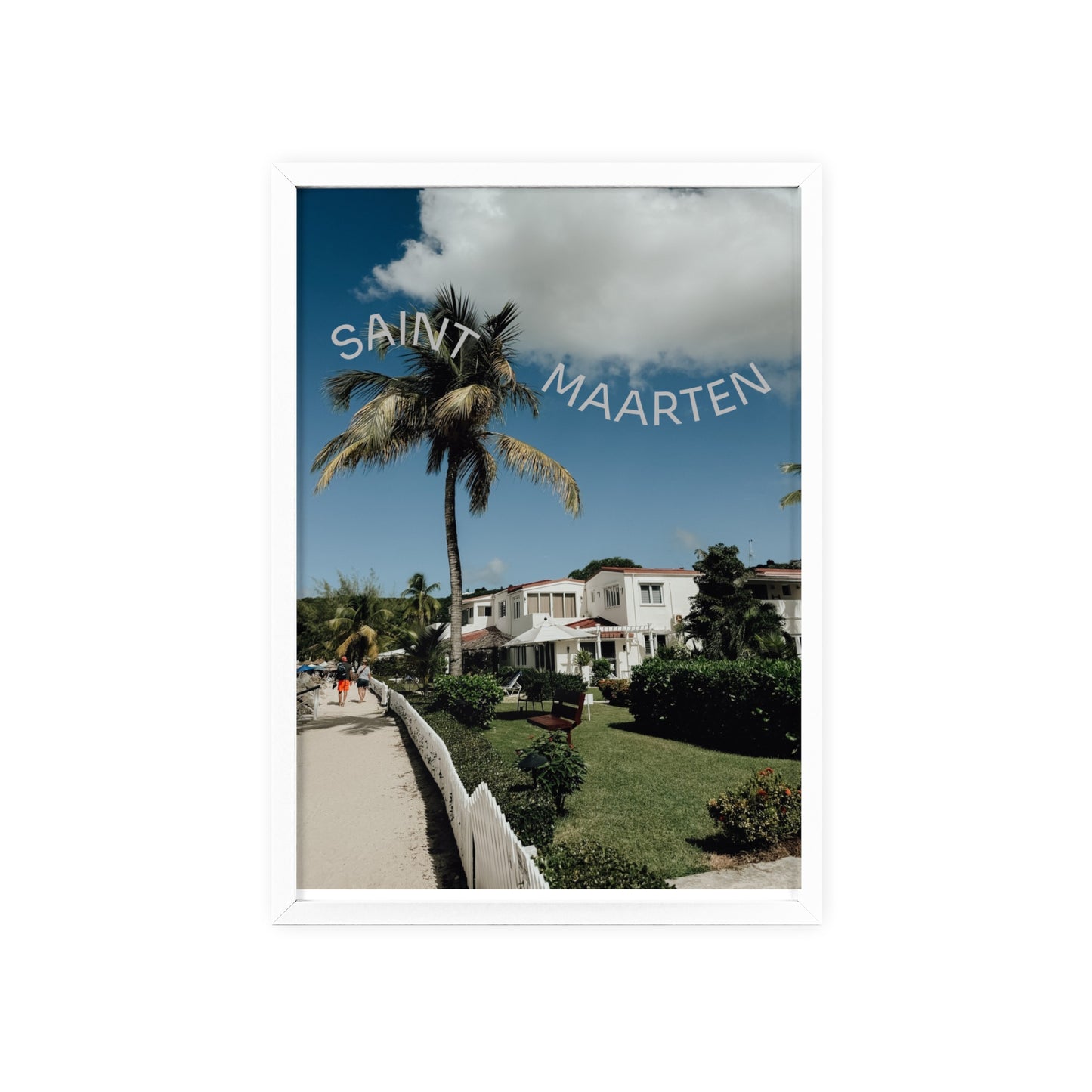St Maarten Wandposter