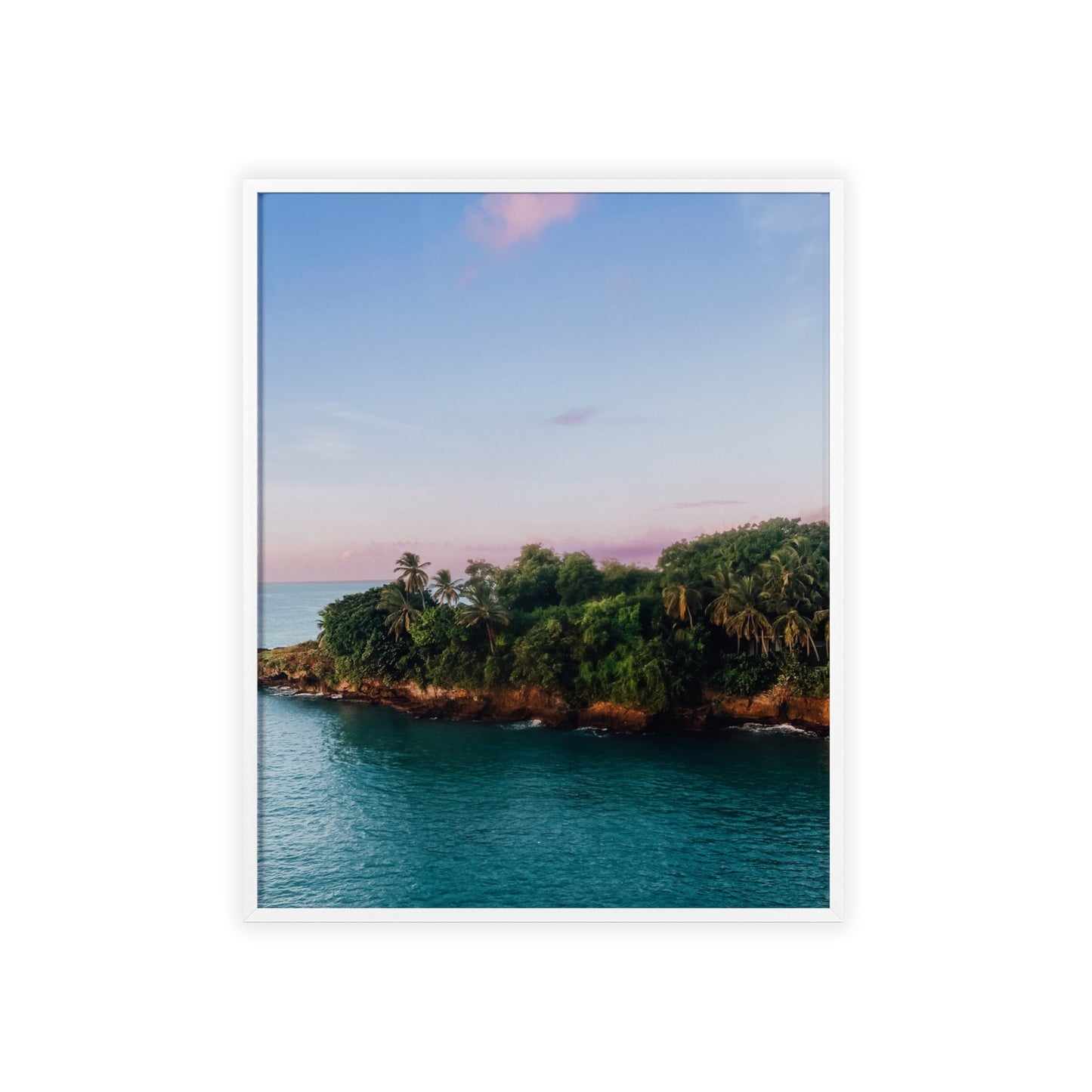 Poster Sunset Palmtrees