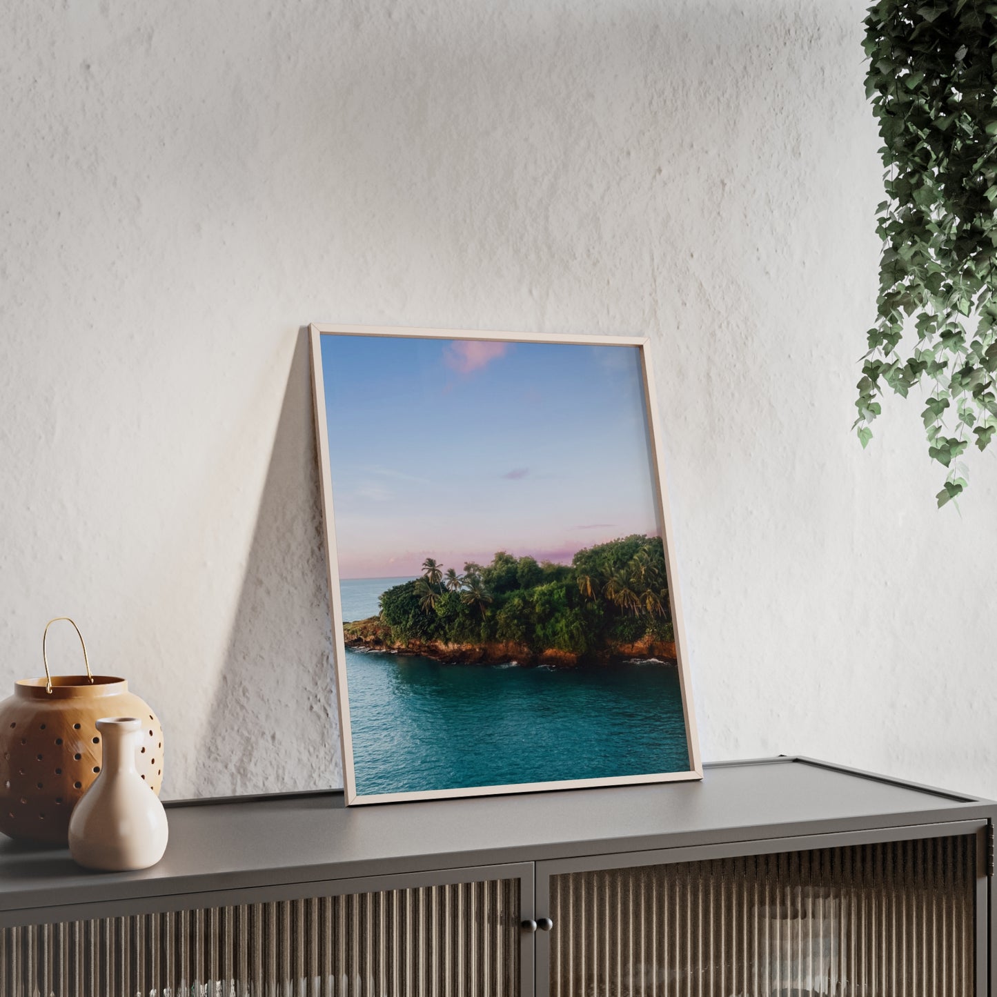 Poster Sunset Palmtrees