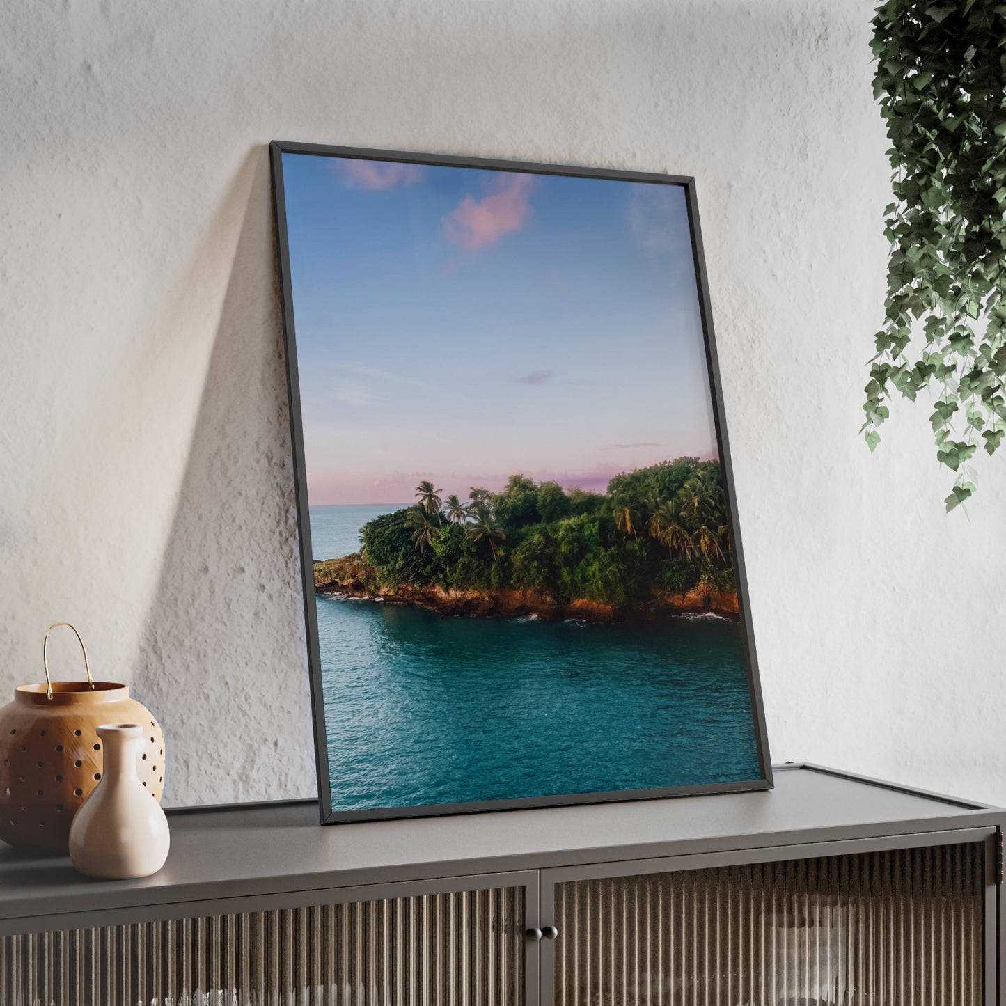 Poster Sunset Palmtrees