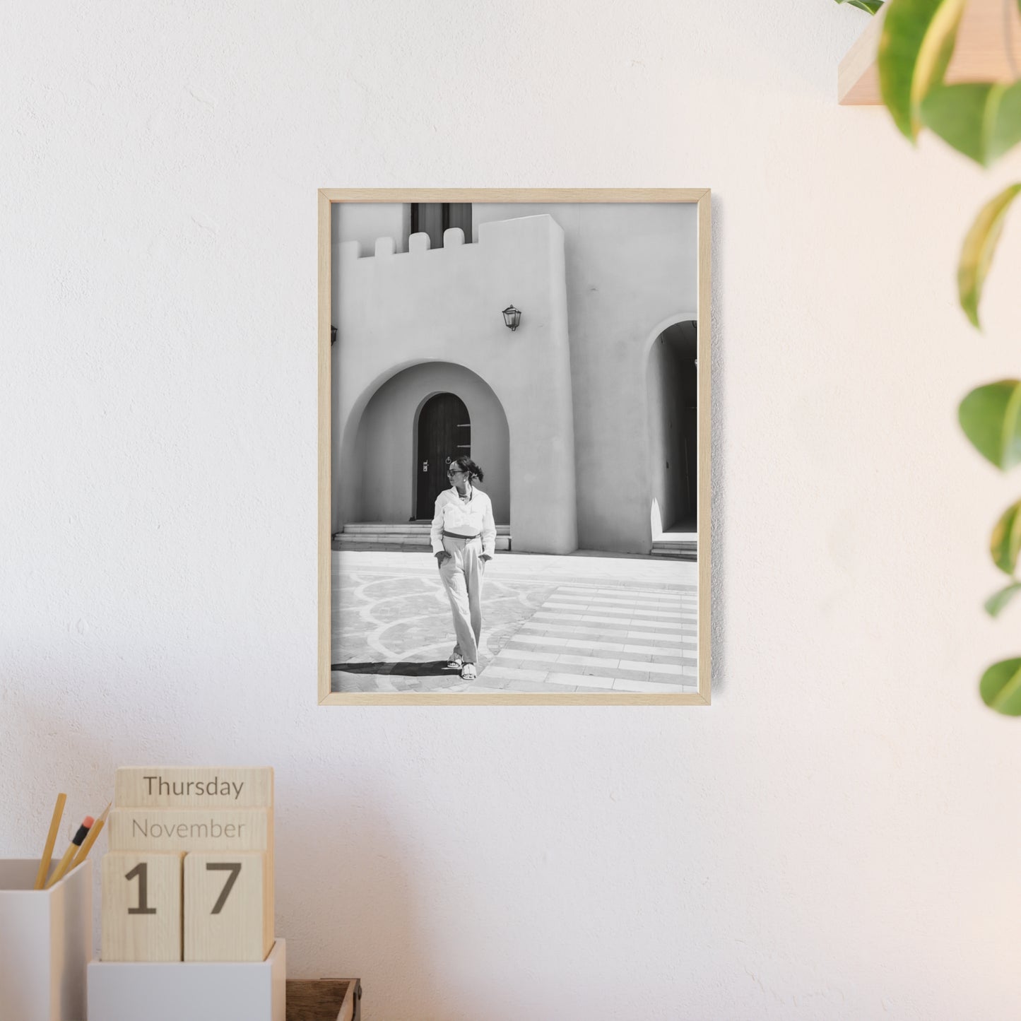 Wandposter - Me in Doha, Qatar