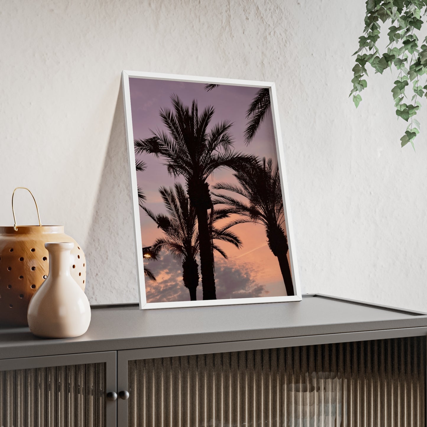 Palmen & Sonnenuntergang auf Mallorca