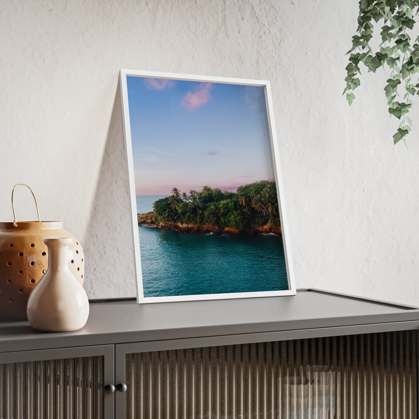 Poster Sunset Palmtrees