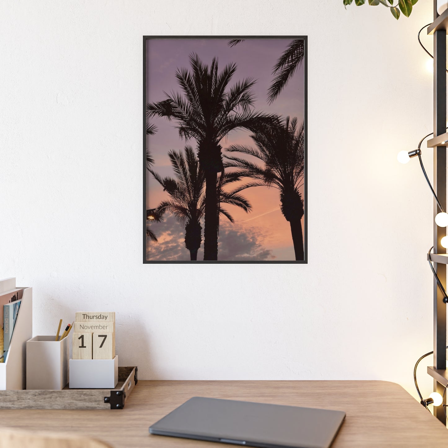 Palmen & Sonnenuntergang auf Mallorca