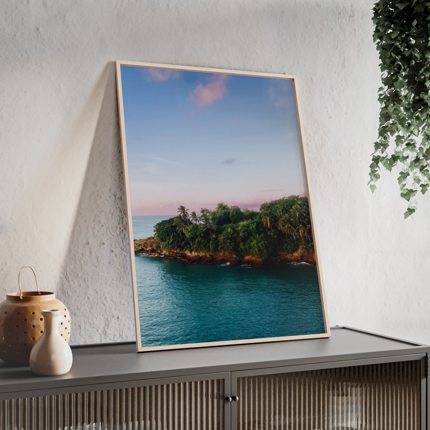 Poster Sunset Palmtrees