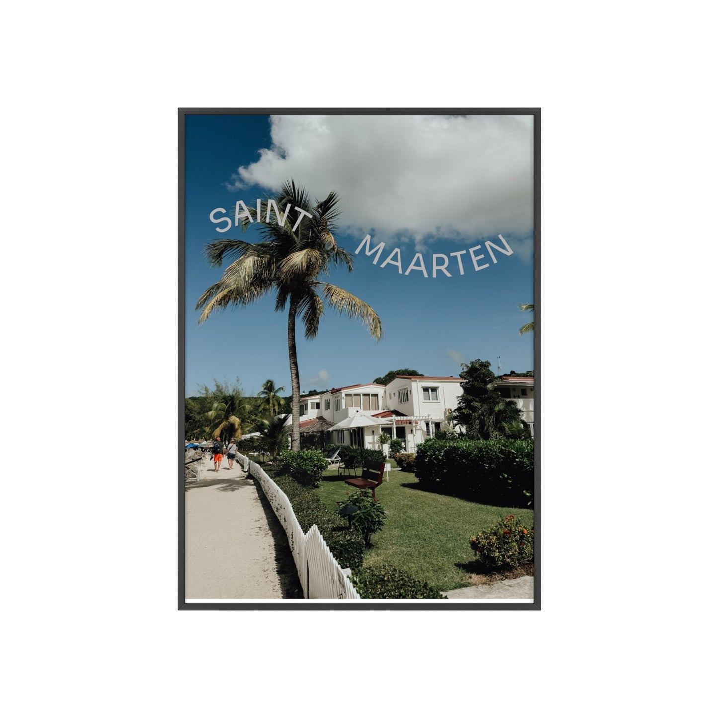 St Maarten Wandposter