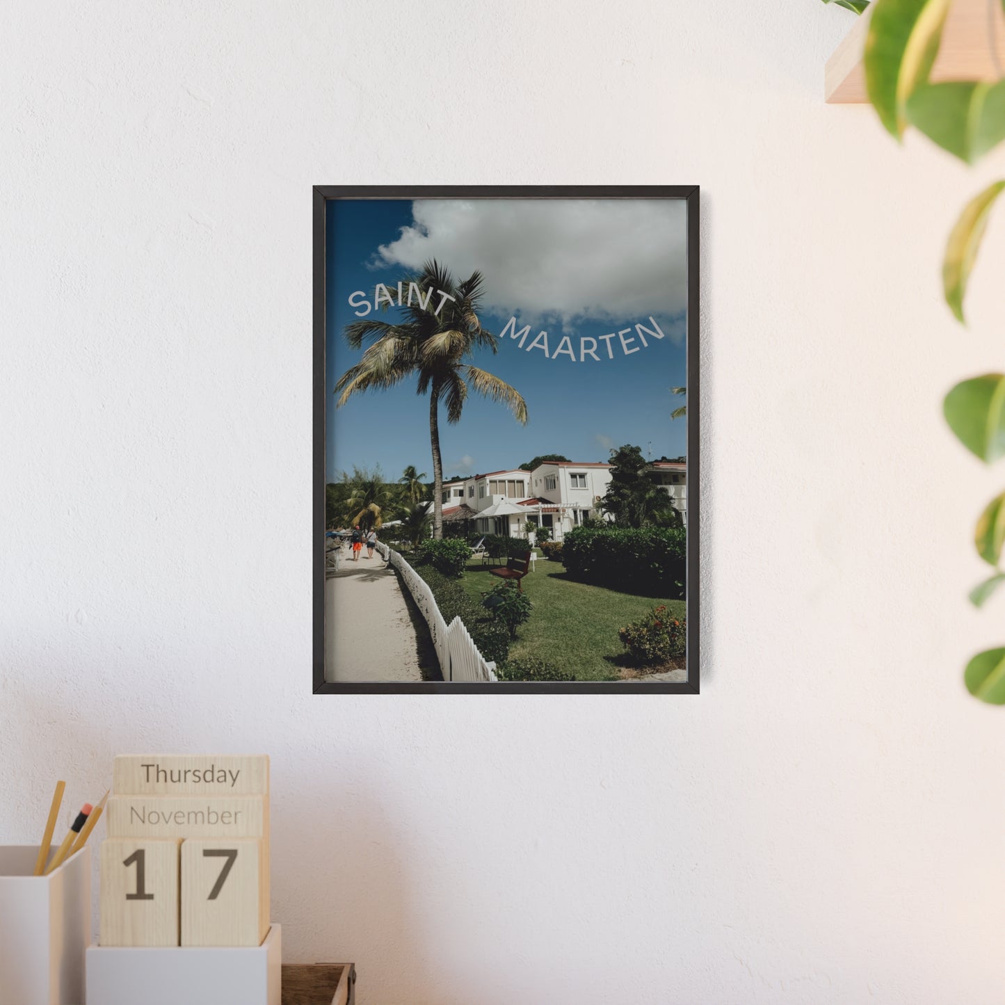 St Maarten Wandposter