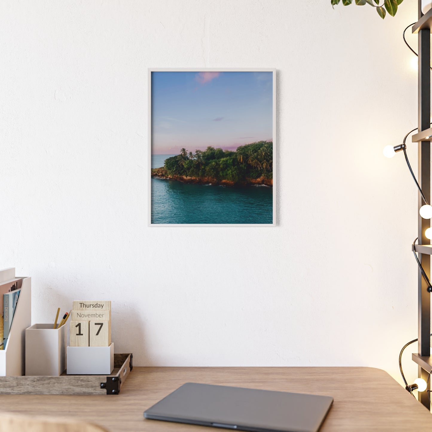 Poster Sunset Palmtrees