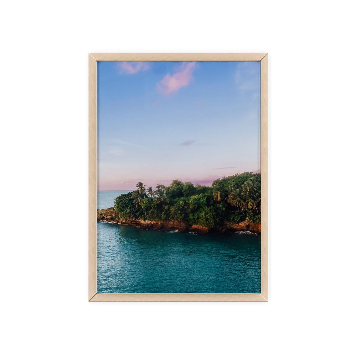 Poster Sunset Palmtrees
