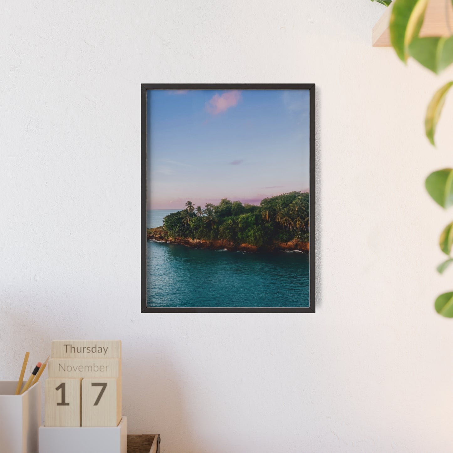 Poster Sunset Palmtrees