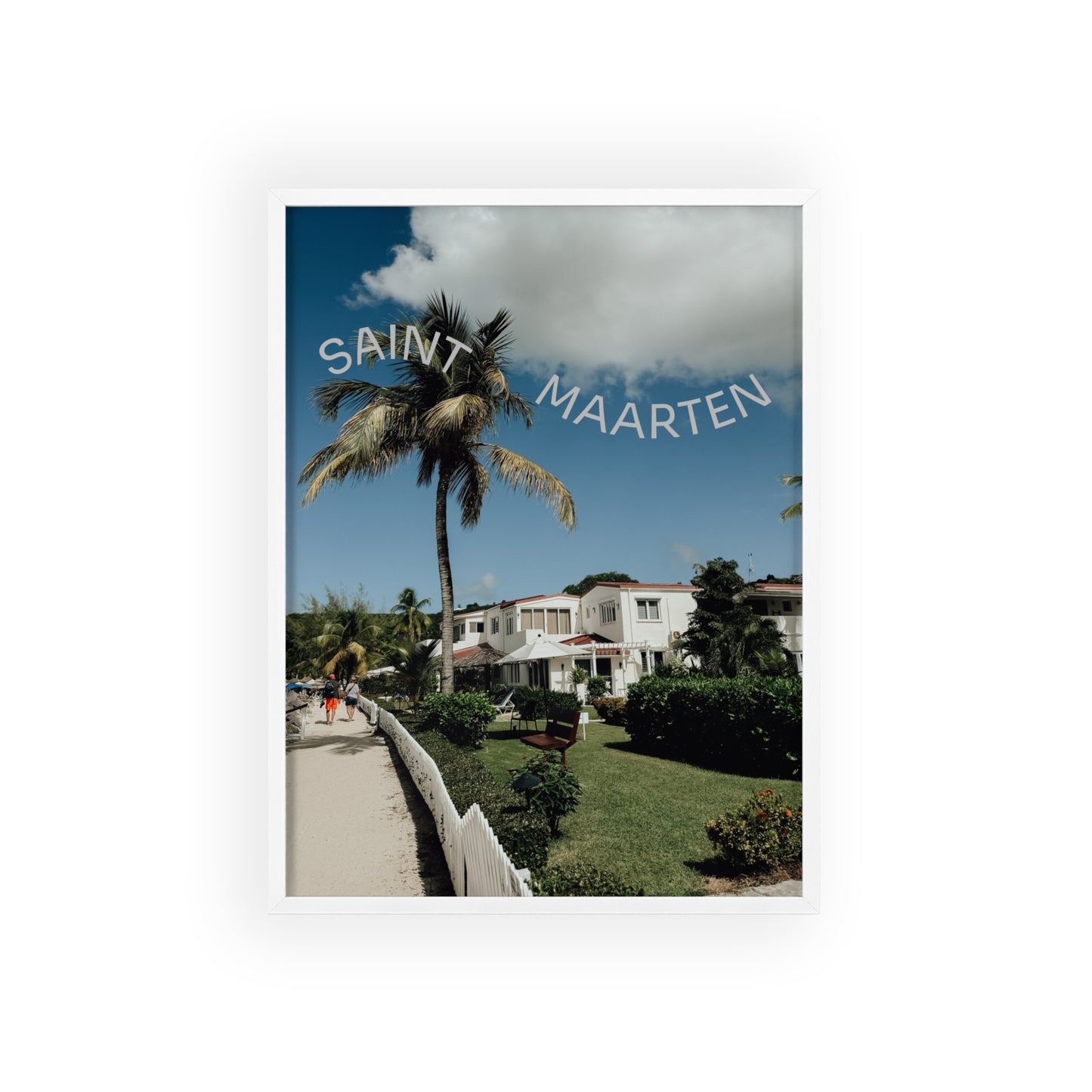St Maarten Wandposter