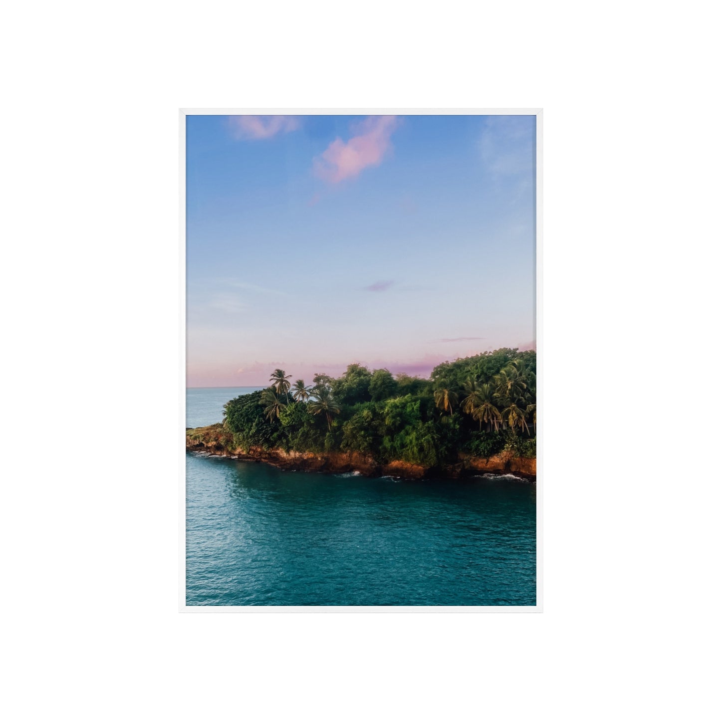 Poster Sunset Palmtrees