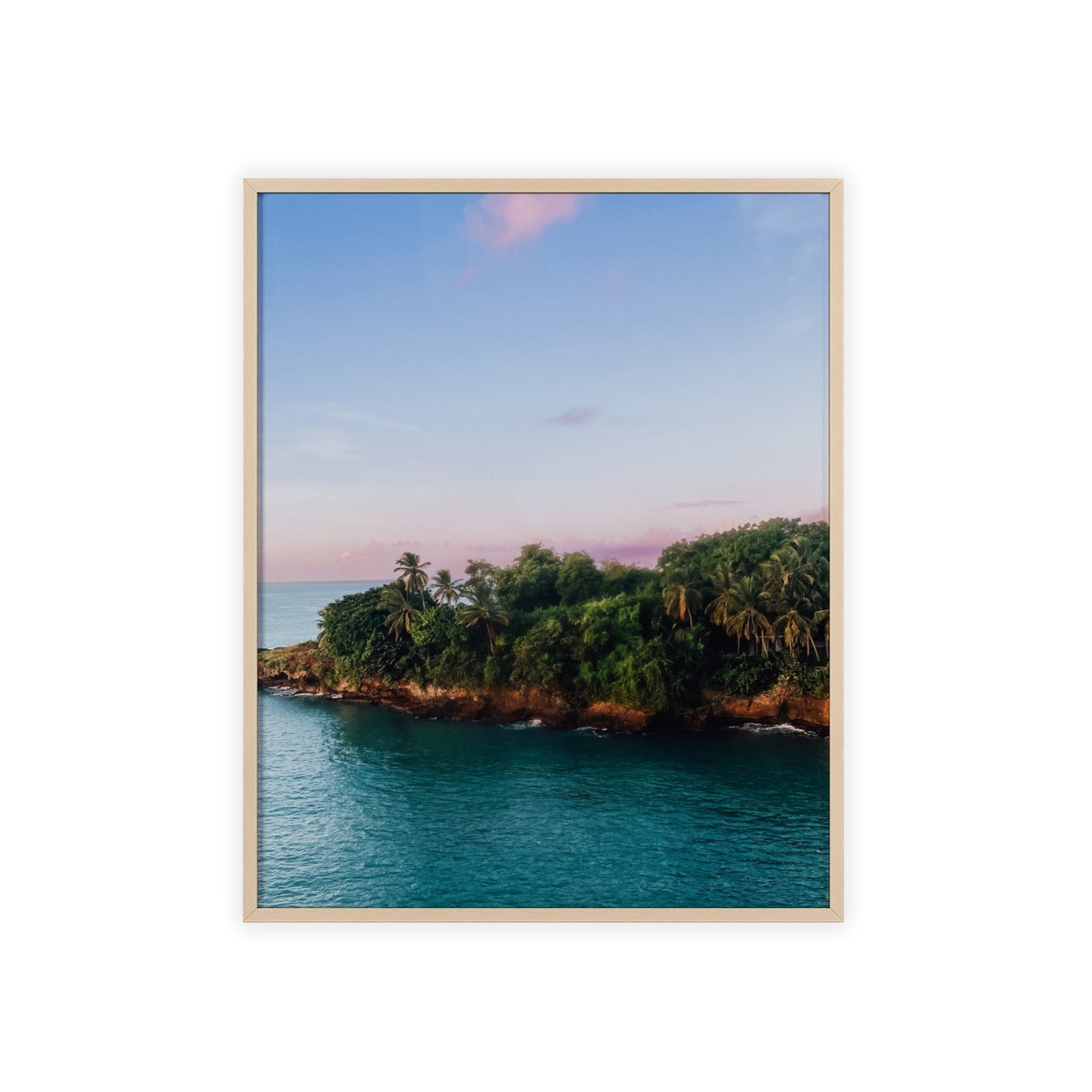 Poster Sunset Palmtrees