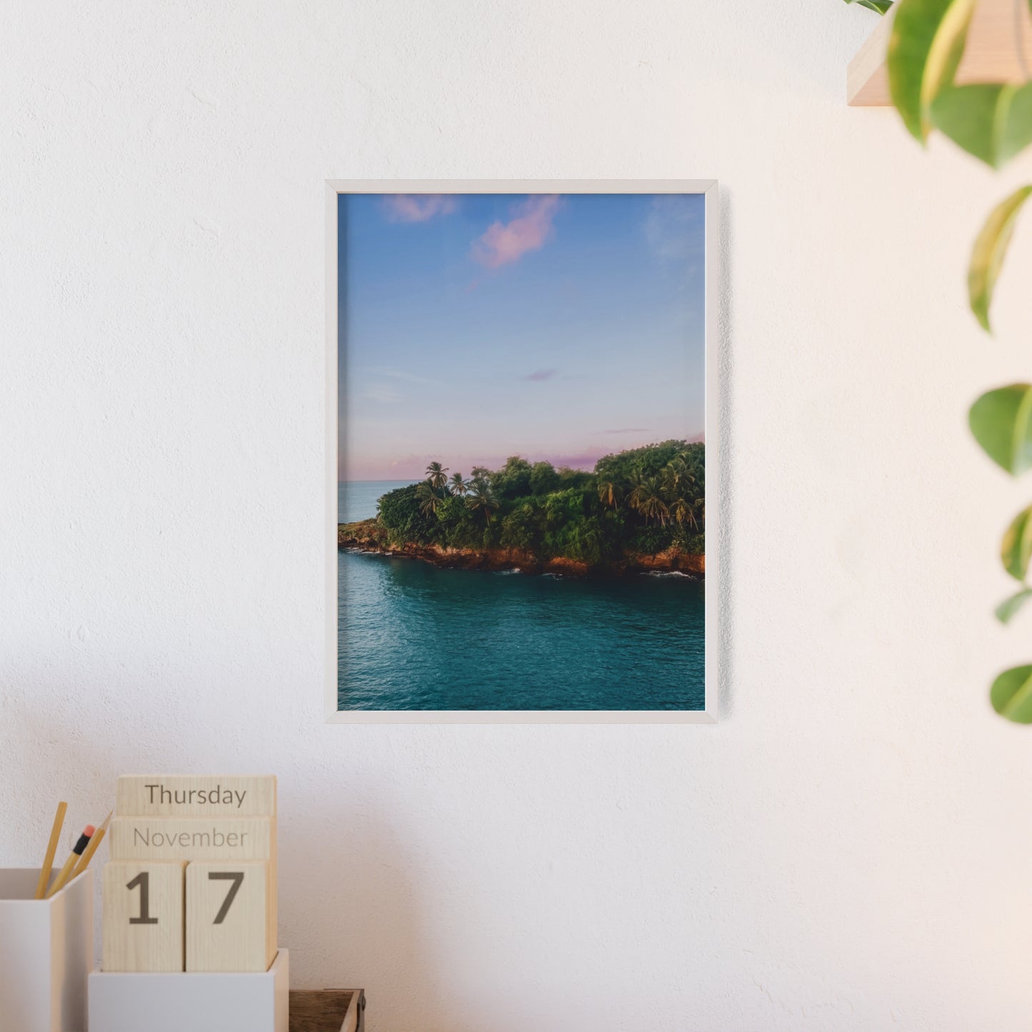 Poster Sunset Palmtrees