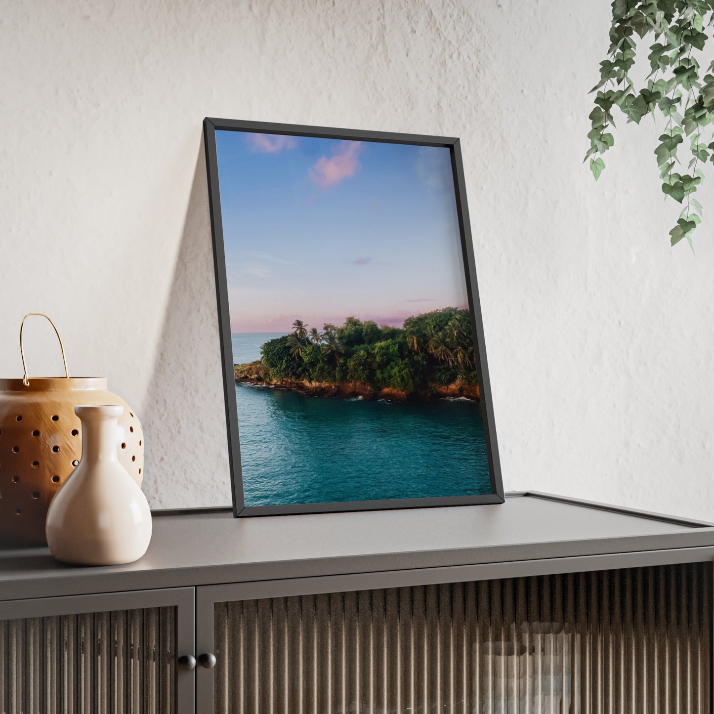 Poster Sunset Palmtrees
