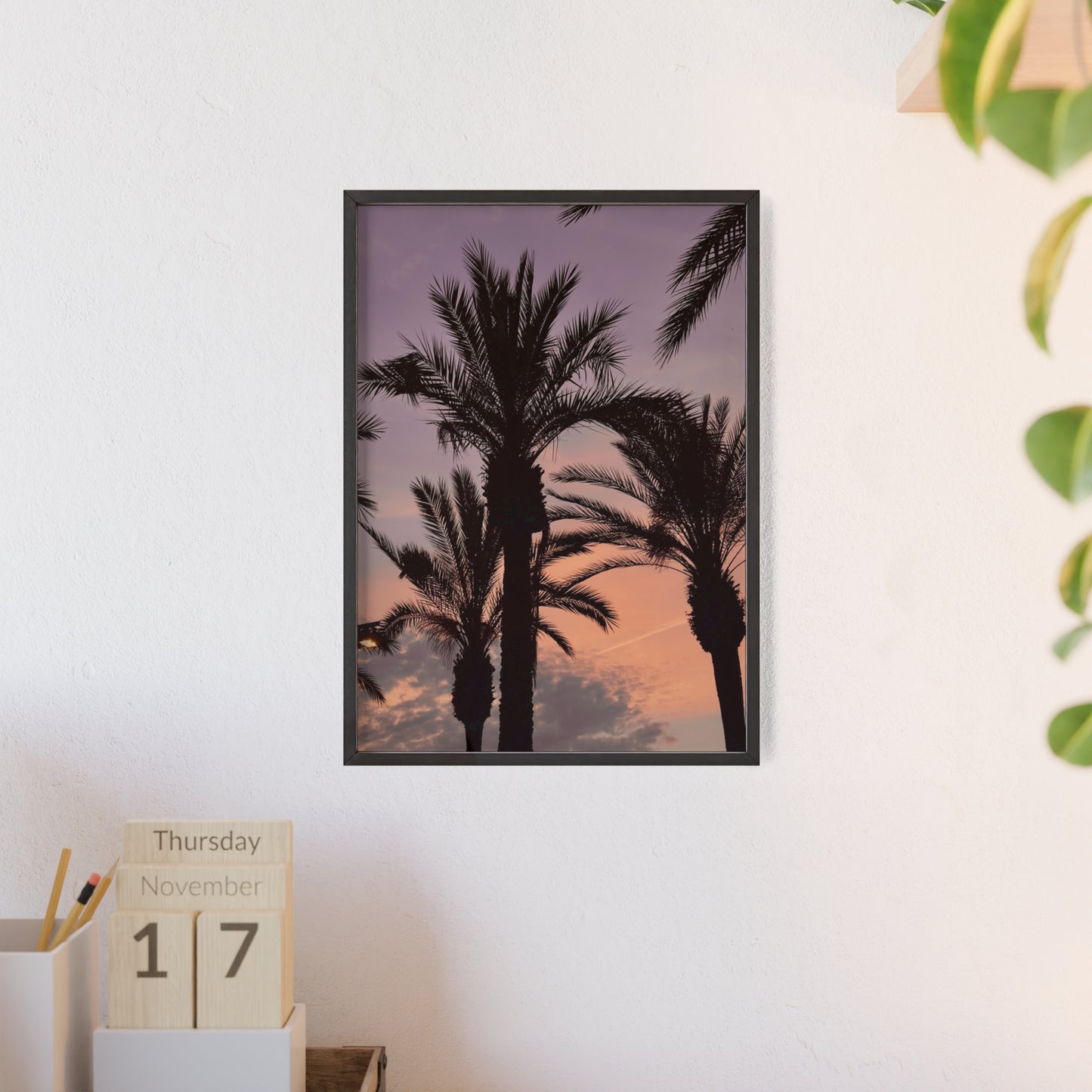 Palmen & Sonnenuntergang auf Mallorca