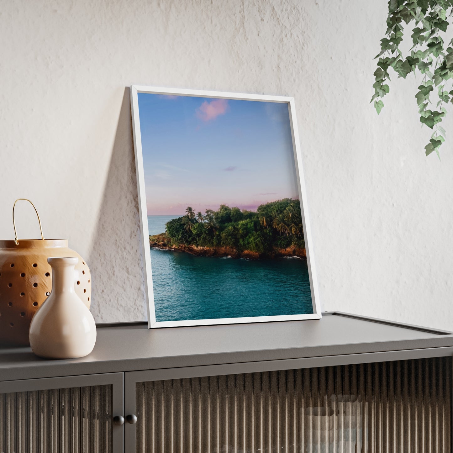 Poster Sunset Palmtrees