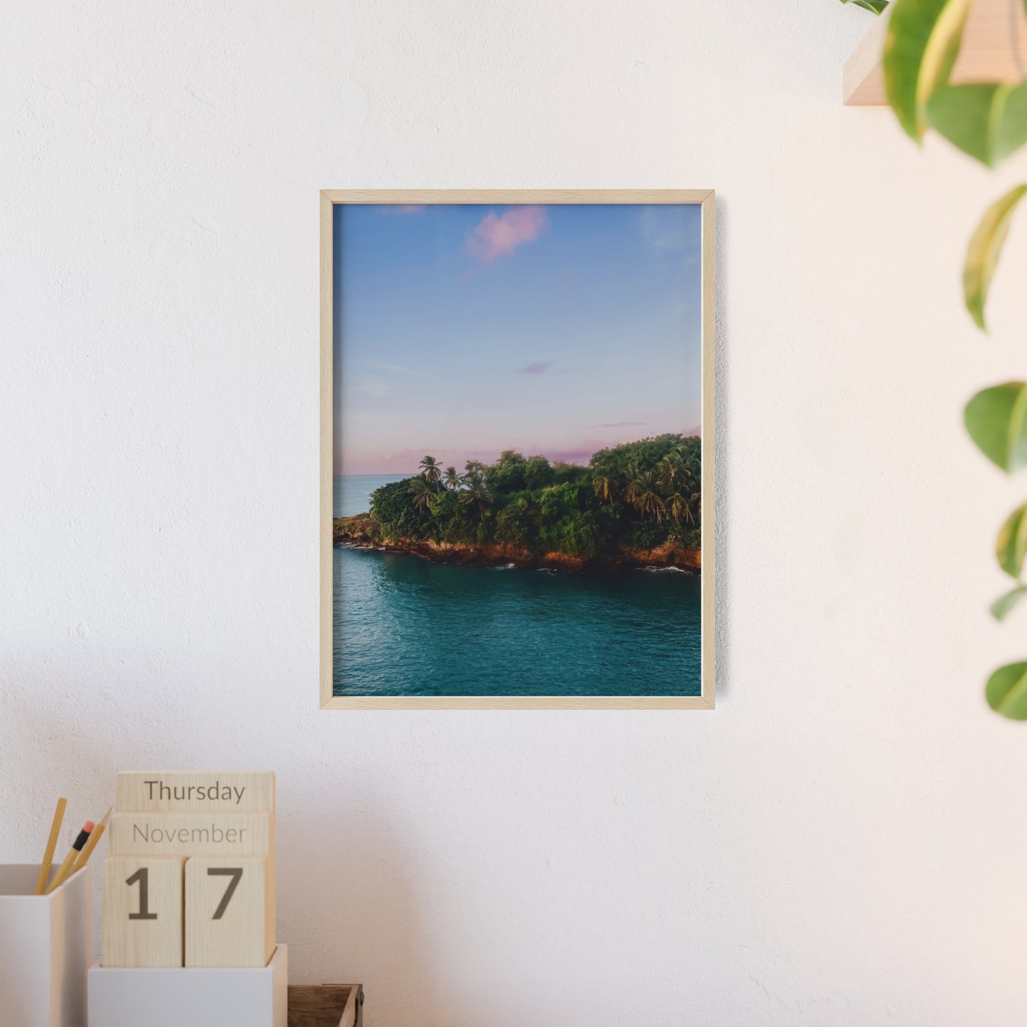 Poster Sunset Palmtrees