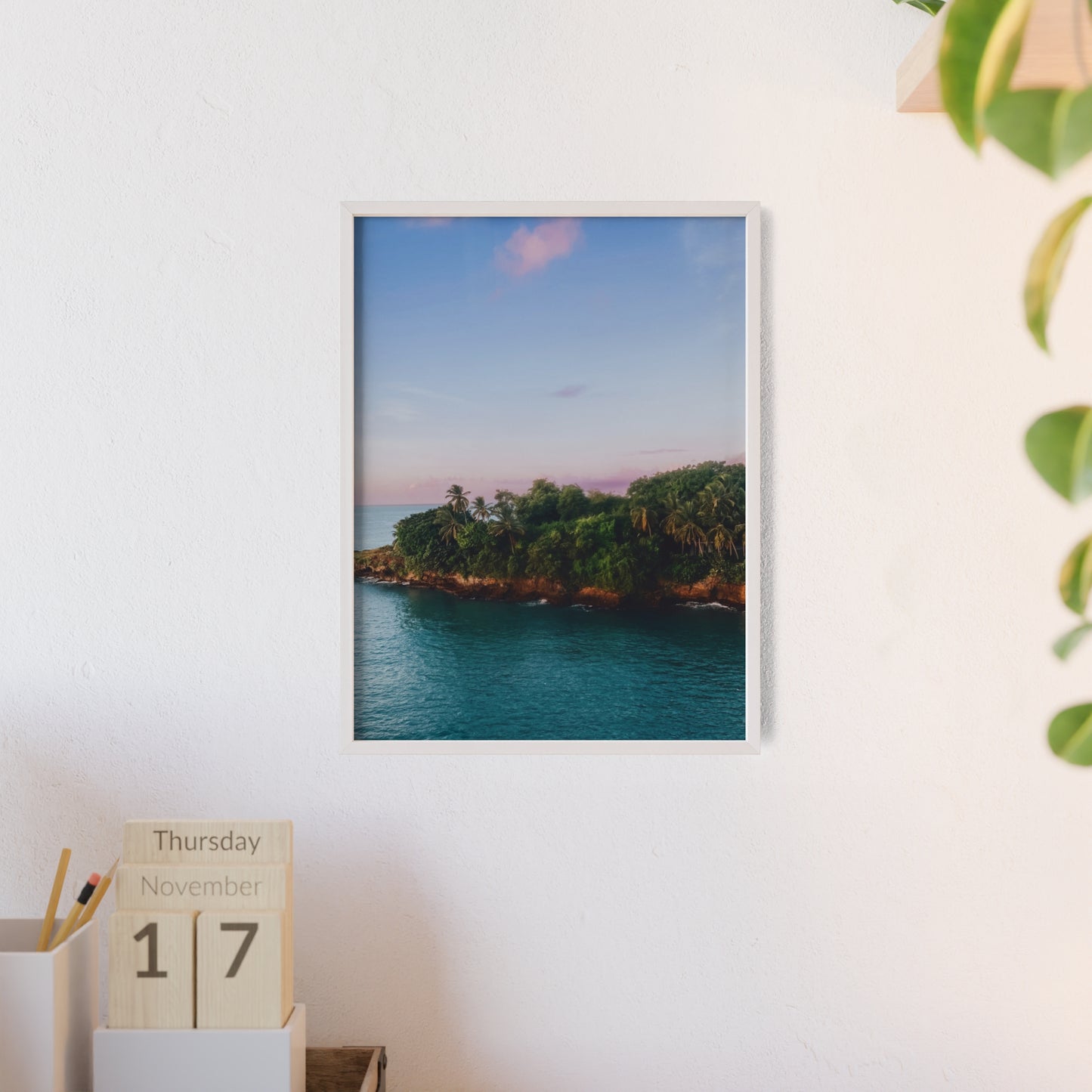 Poster Sunset Palmtrees
