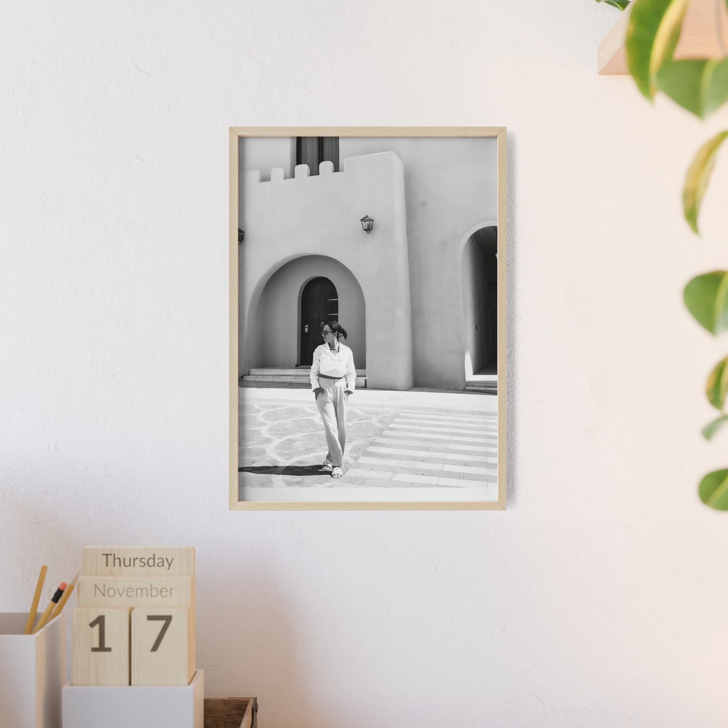 Wandposter - Me in Doha, Qatar
