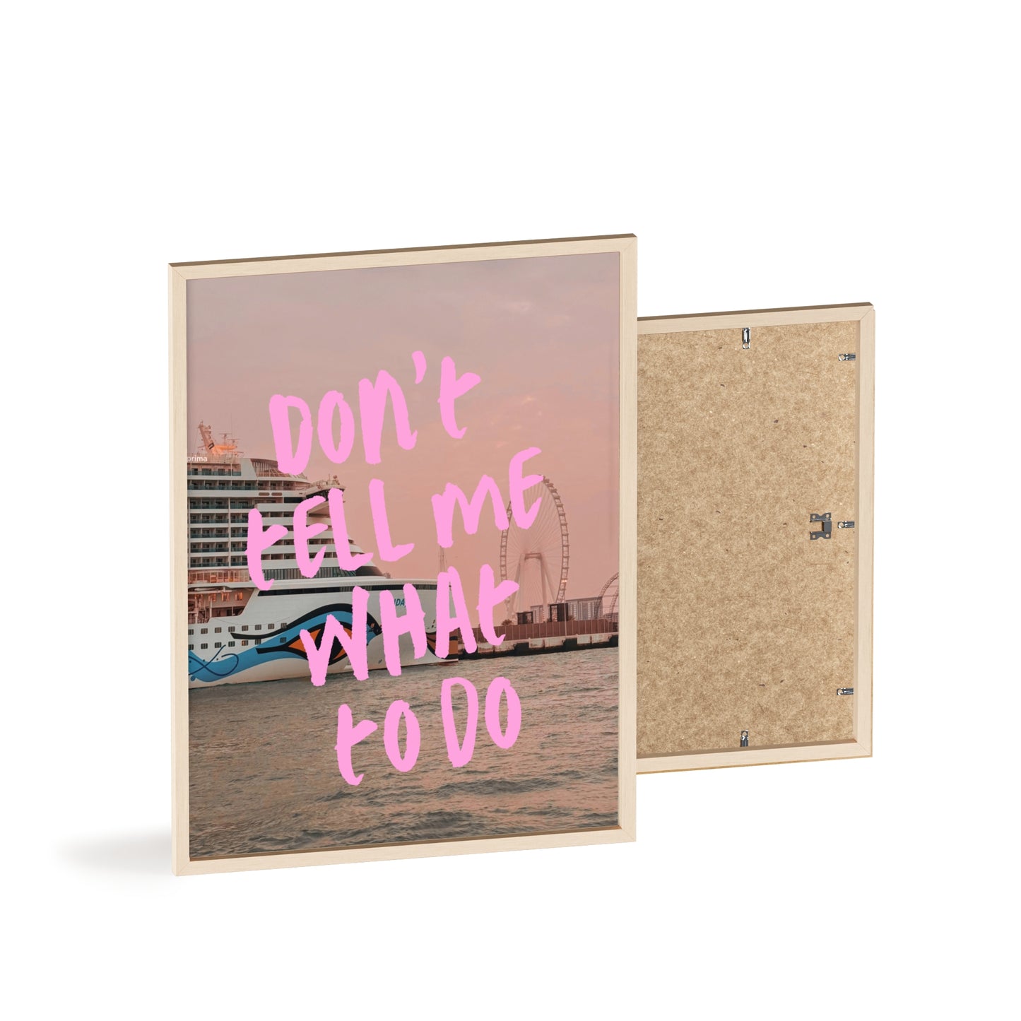 AIDAprima & "don't tell me what to do"