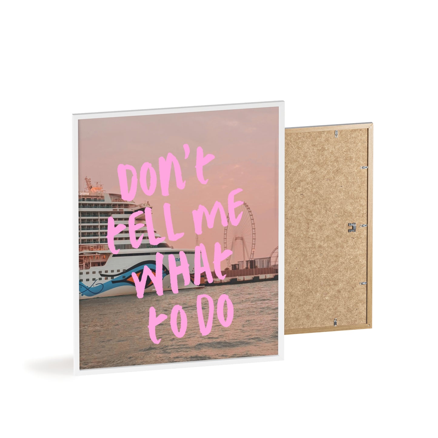 AIDAprima & "don't tell me what to do"