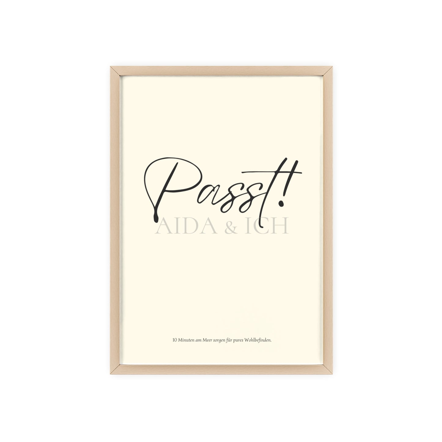 AIDA & Ich - Wandposter