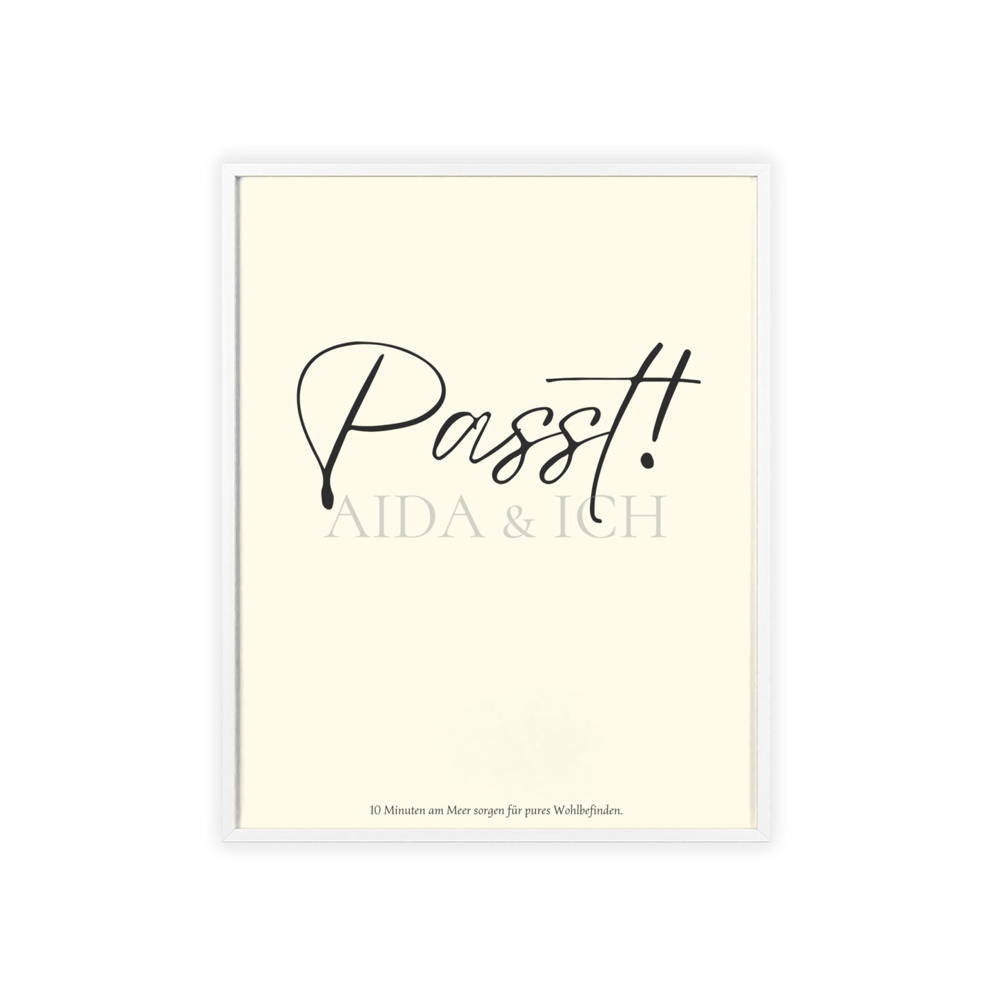 AIDA & Ich - Wandposter
