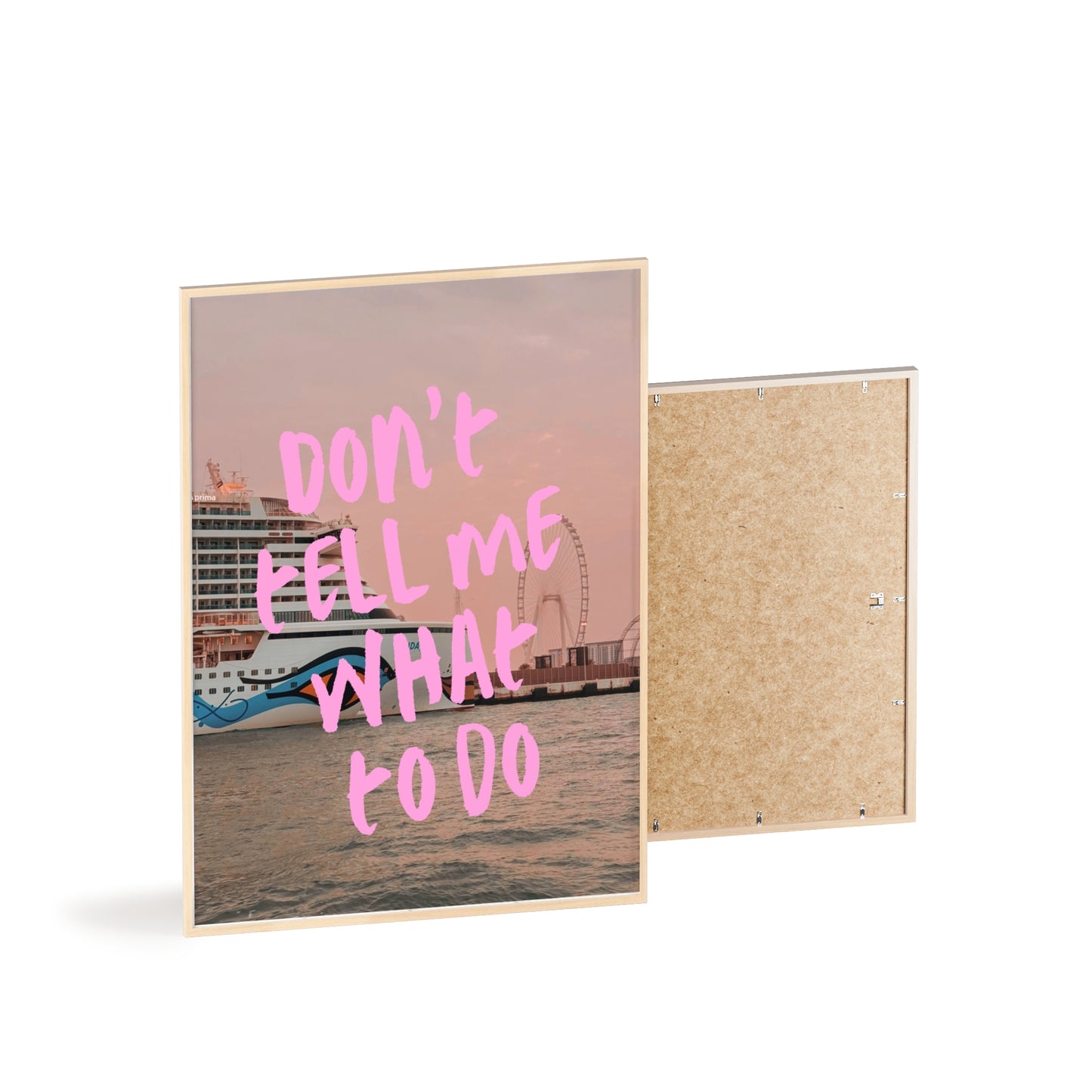 AIDAprima & "don't tell me what to do"