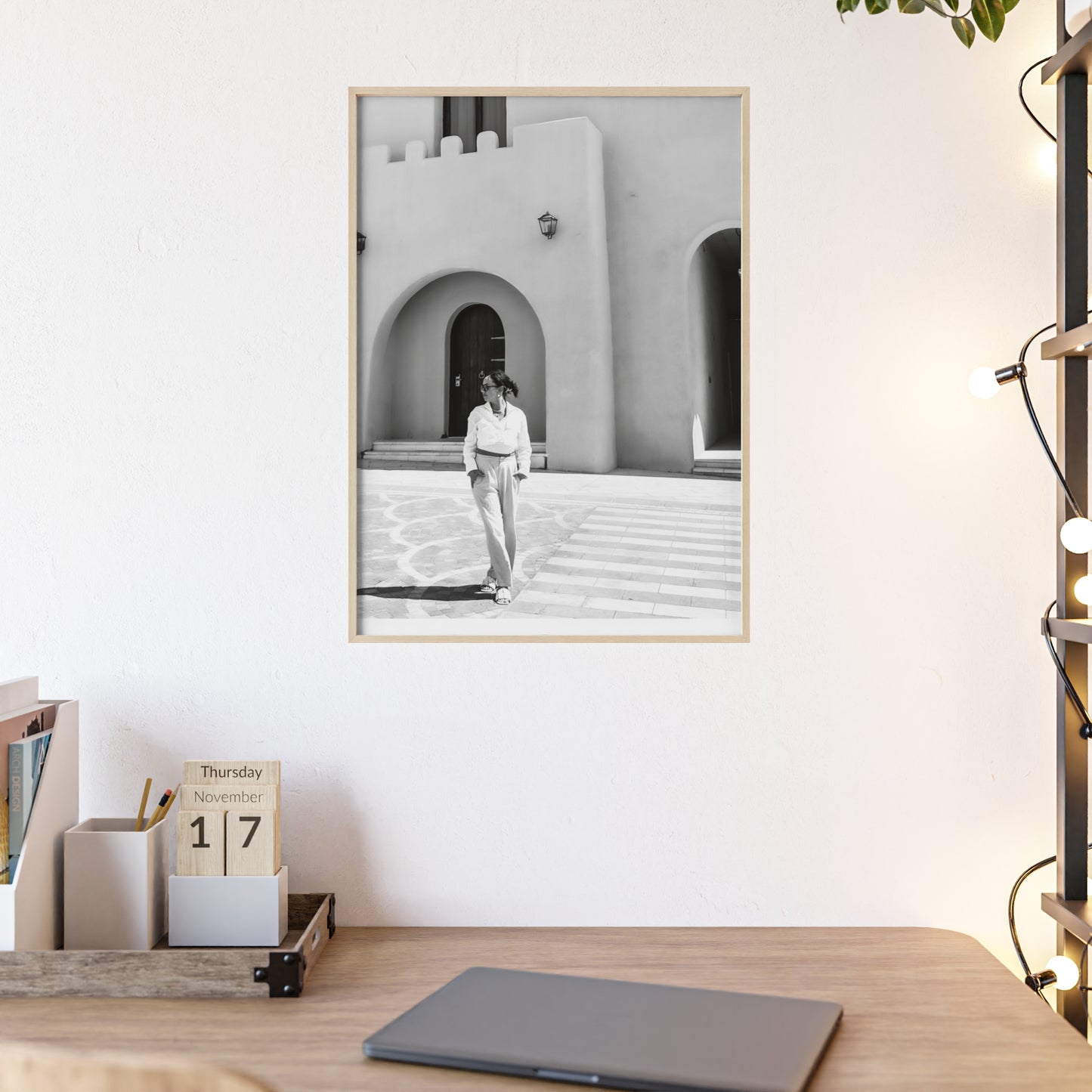 Wandposter - Me in Doha, Qatar