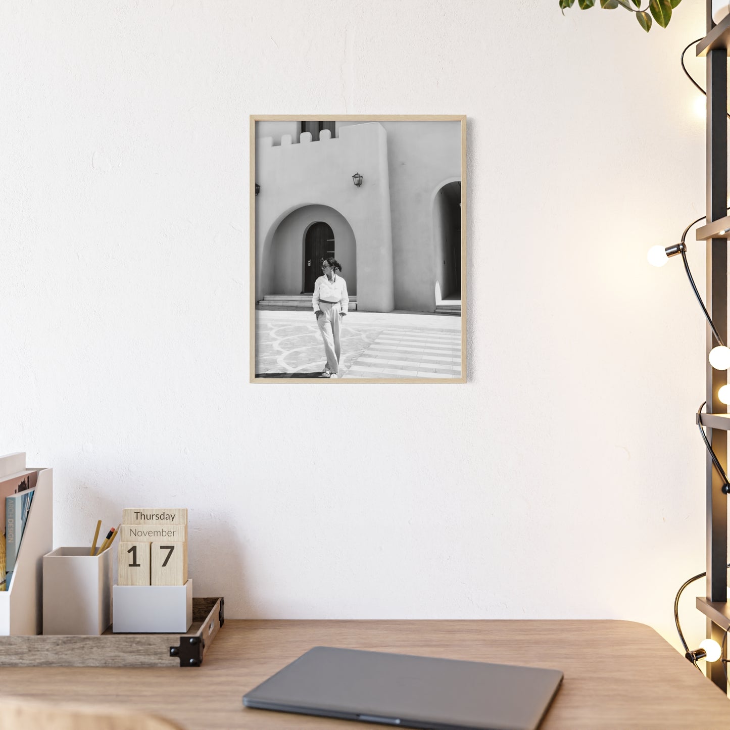 Wandposter - Me in Doha, Qatar