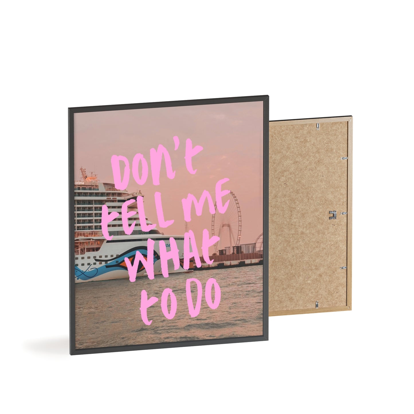 AIDAprima & "don't tell me what to do"